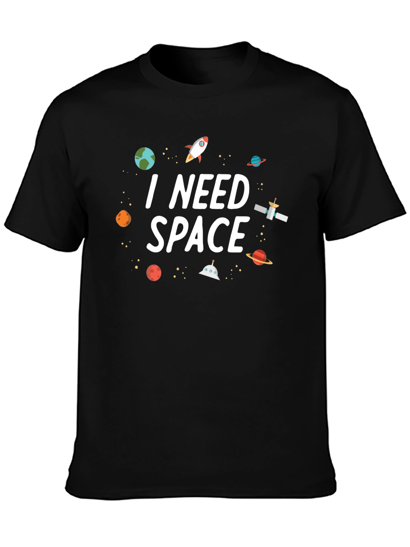 I Need Space Graphic T-Shirt
