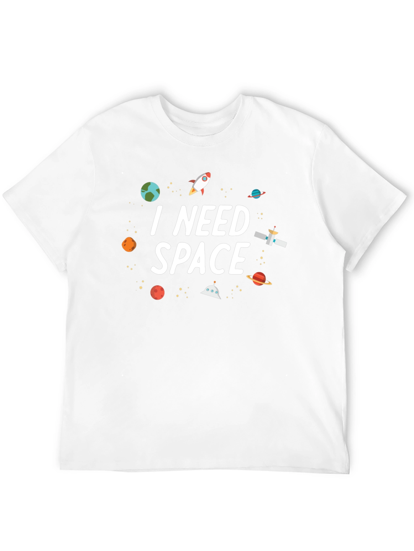 I Need Space Graphic T-Shirt