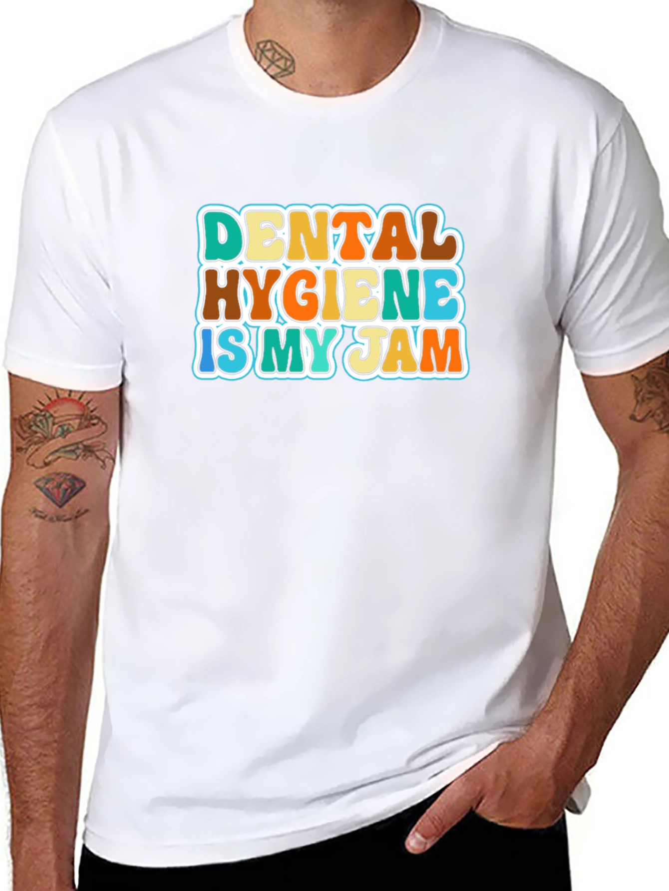 Dental Hygiene Is My Jam Retro T-Shirt