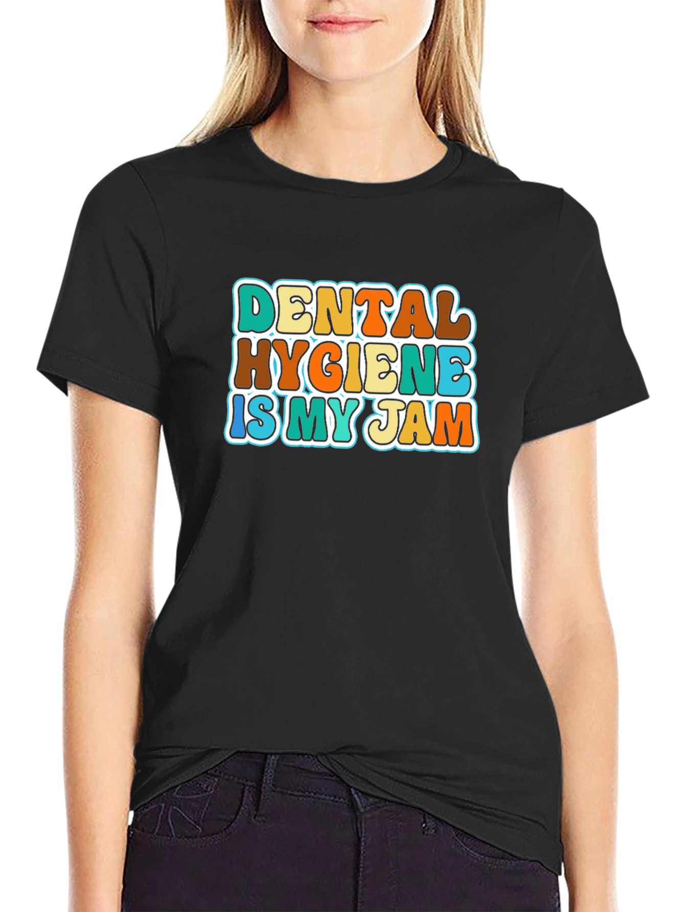 Dental Hygiene Is My Jam Retro T-Shirt