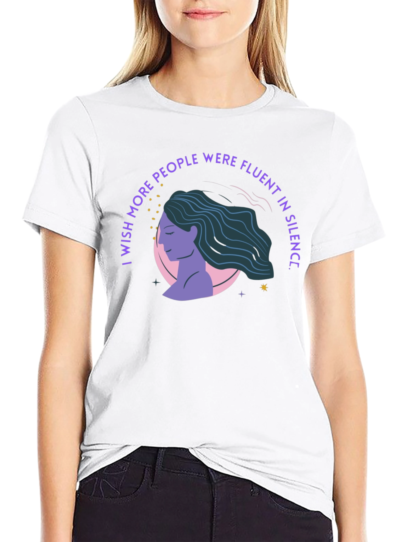 Fluent in Silence Graphic Tee - Unisex