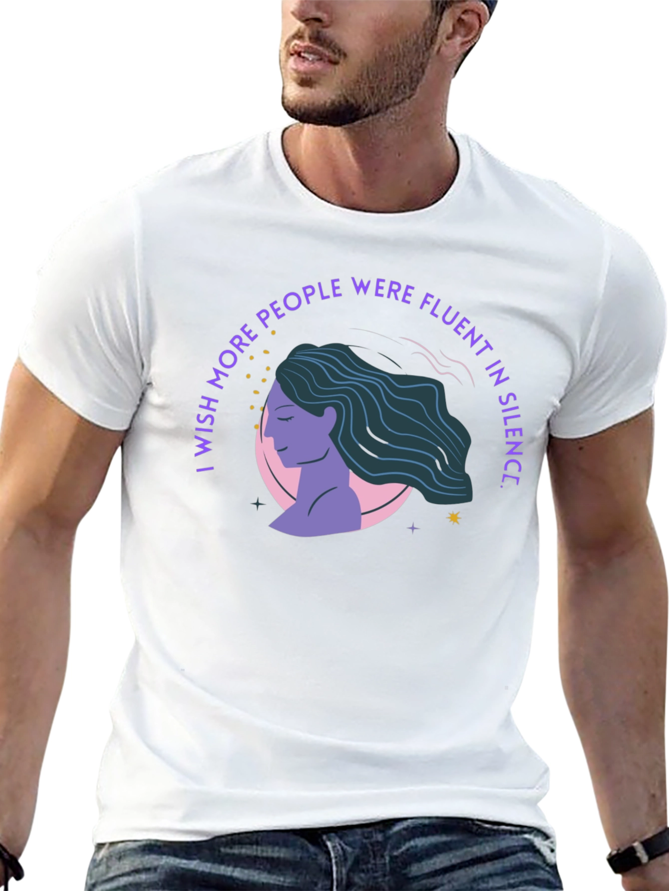 Fluent in Silence Graphic Tee - Unisex