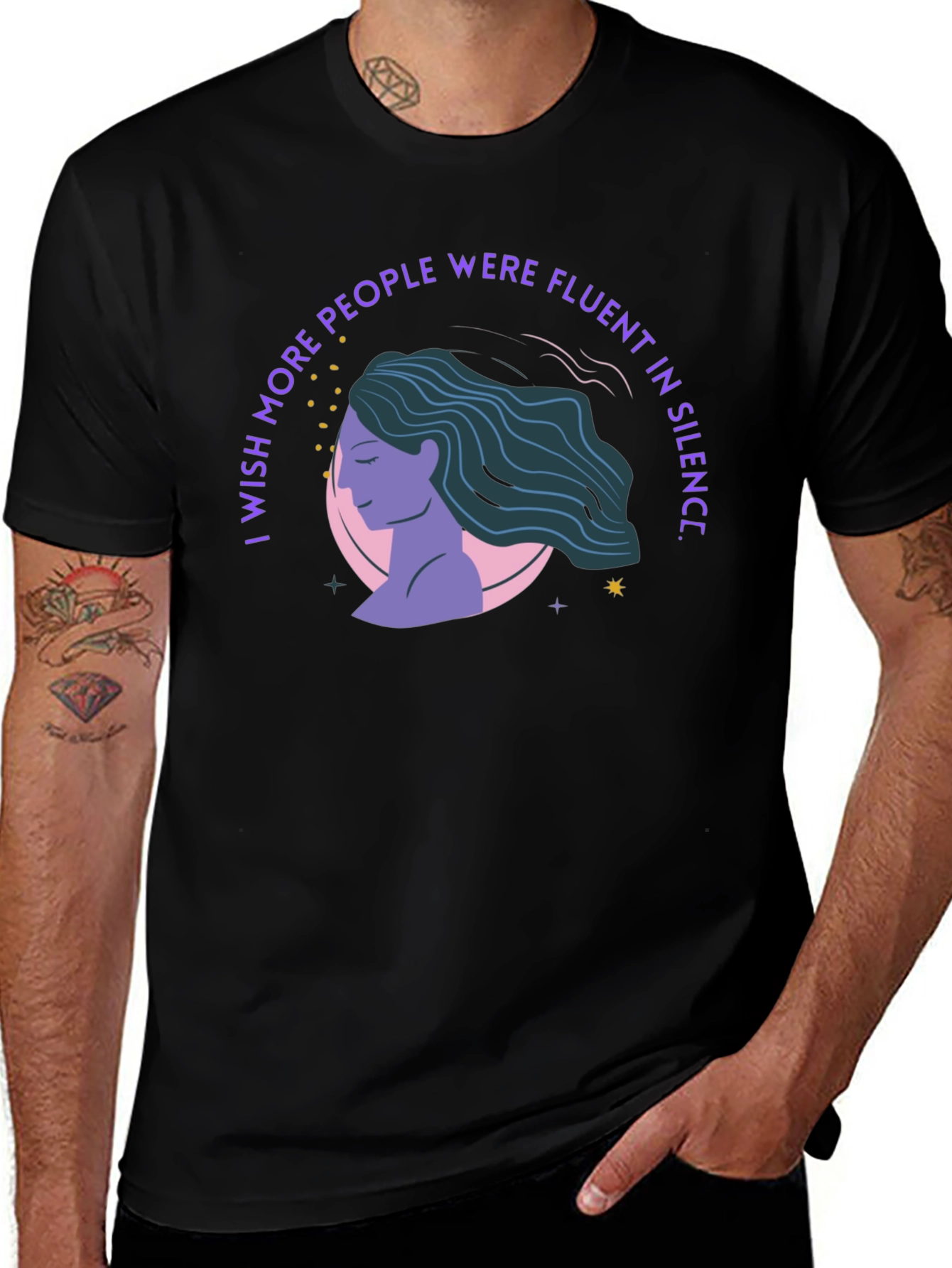 Fluent in Silence Graphic Tee - Unisex