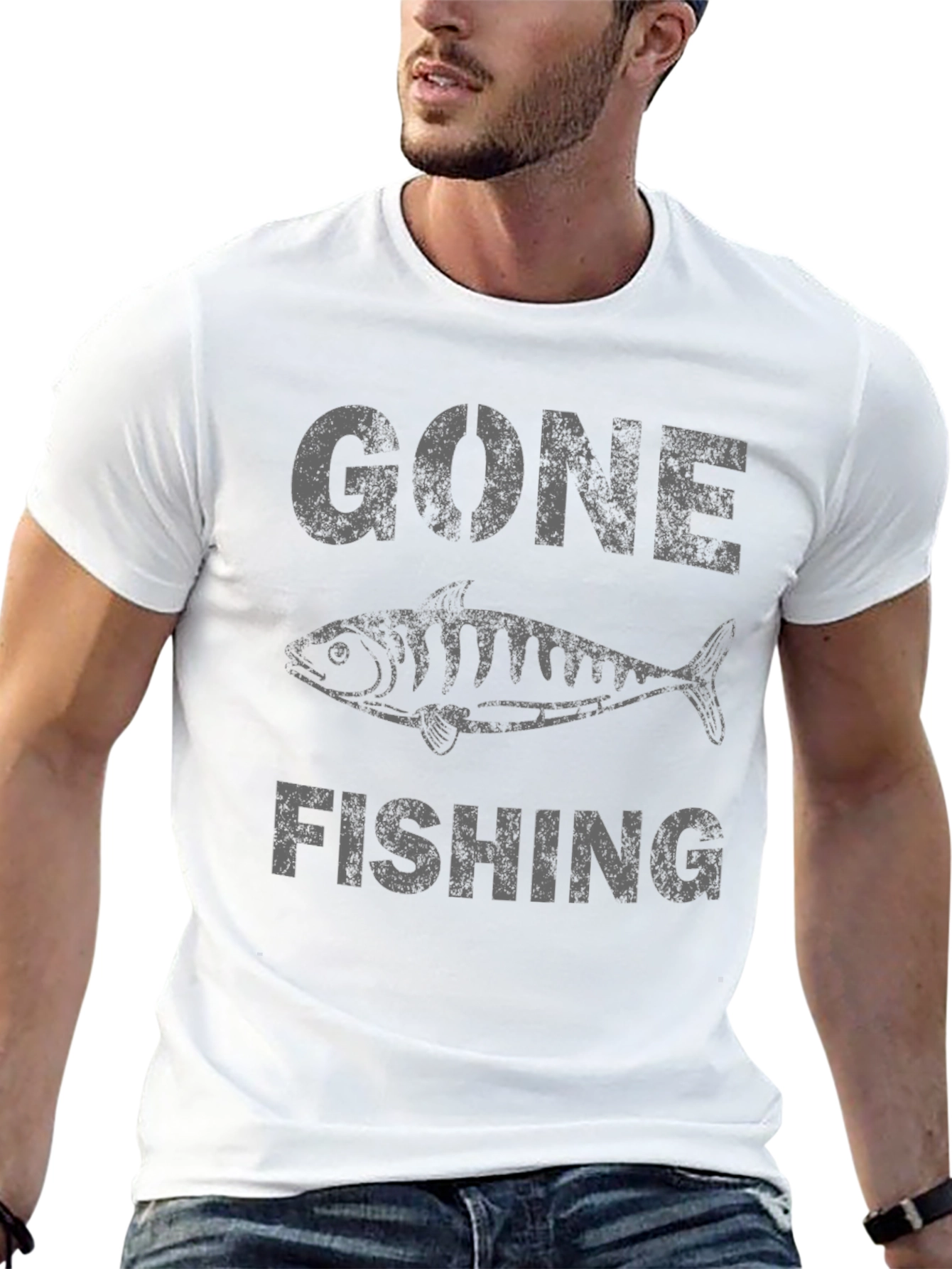 Gone Fishing T-Shirt - Anglers Tee