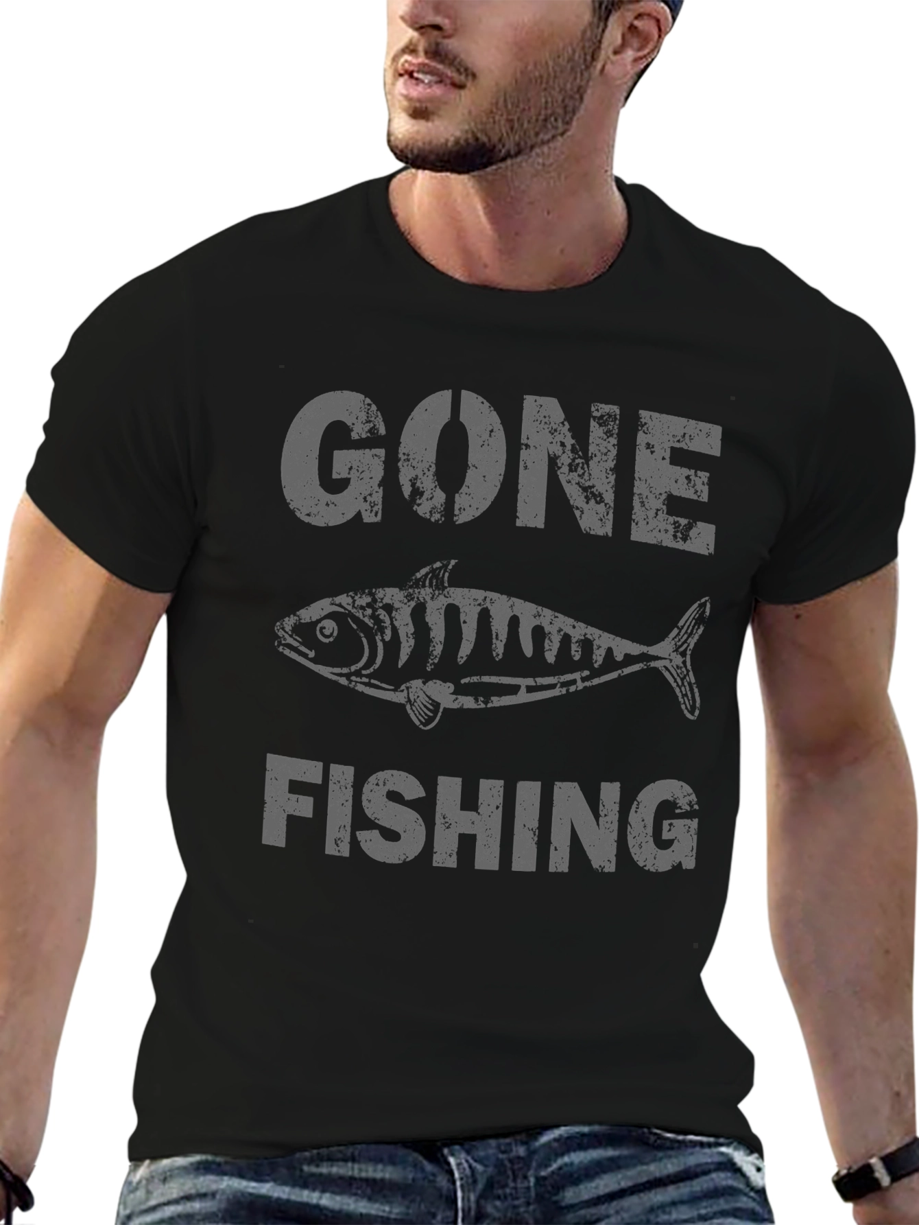 Gone Fishing T-Shirt - Anglers Tee