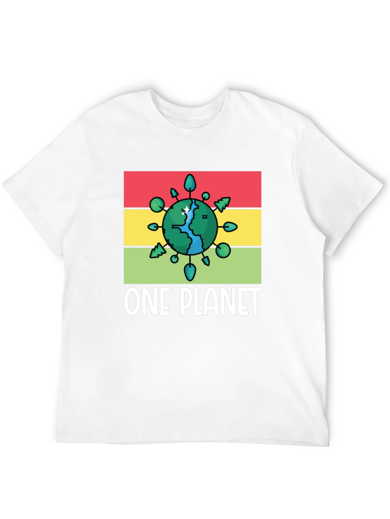 One Planet Graphic Tee - Eco Friendly T-Shirt