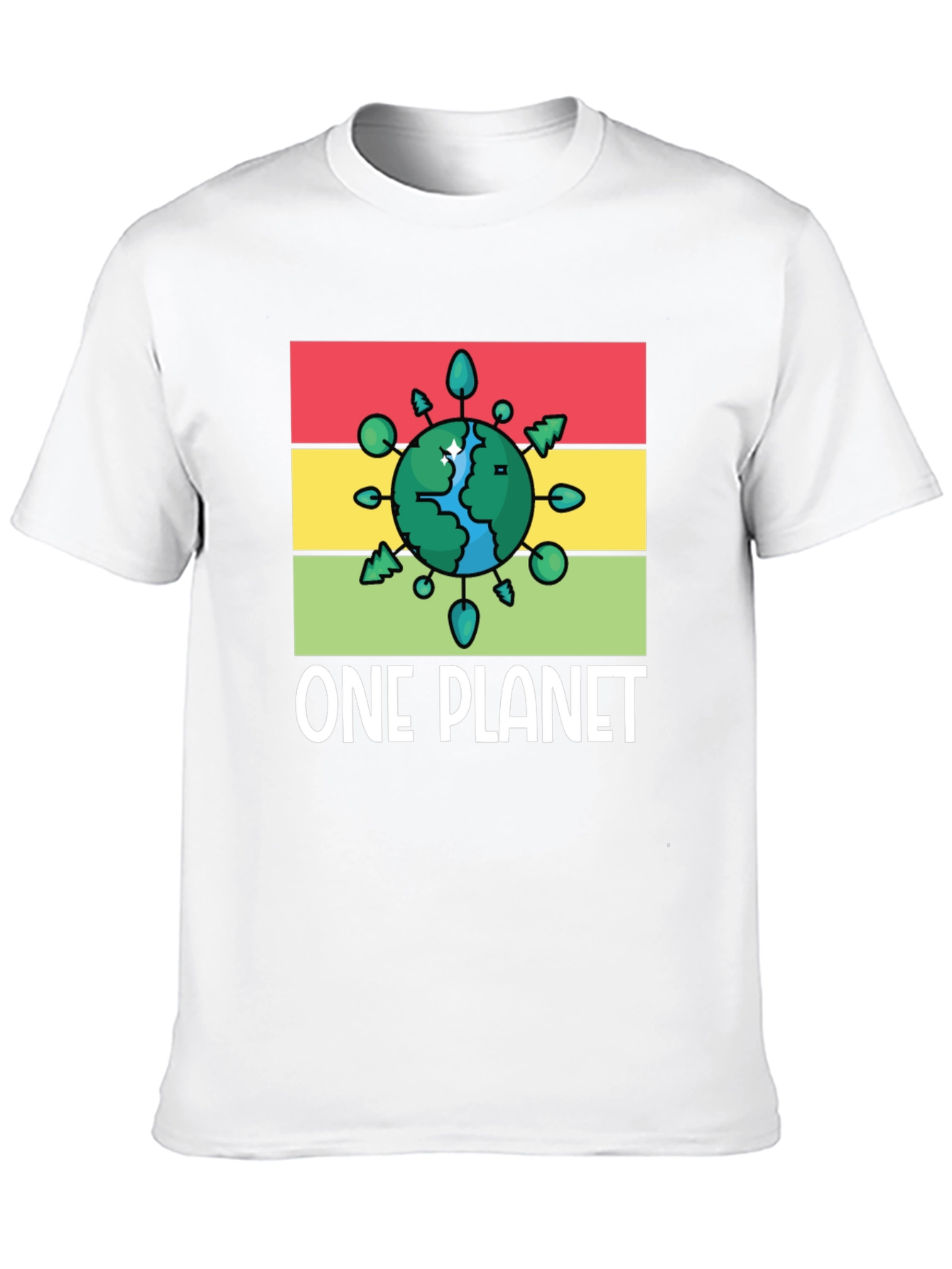 One Planet Graphic Tee - Eco Friendly T-Shirt