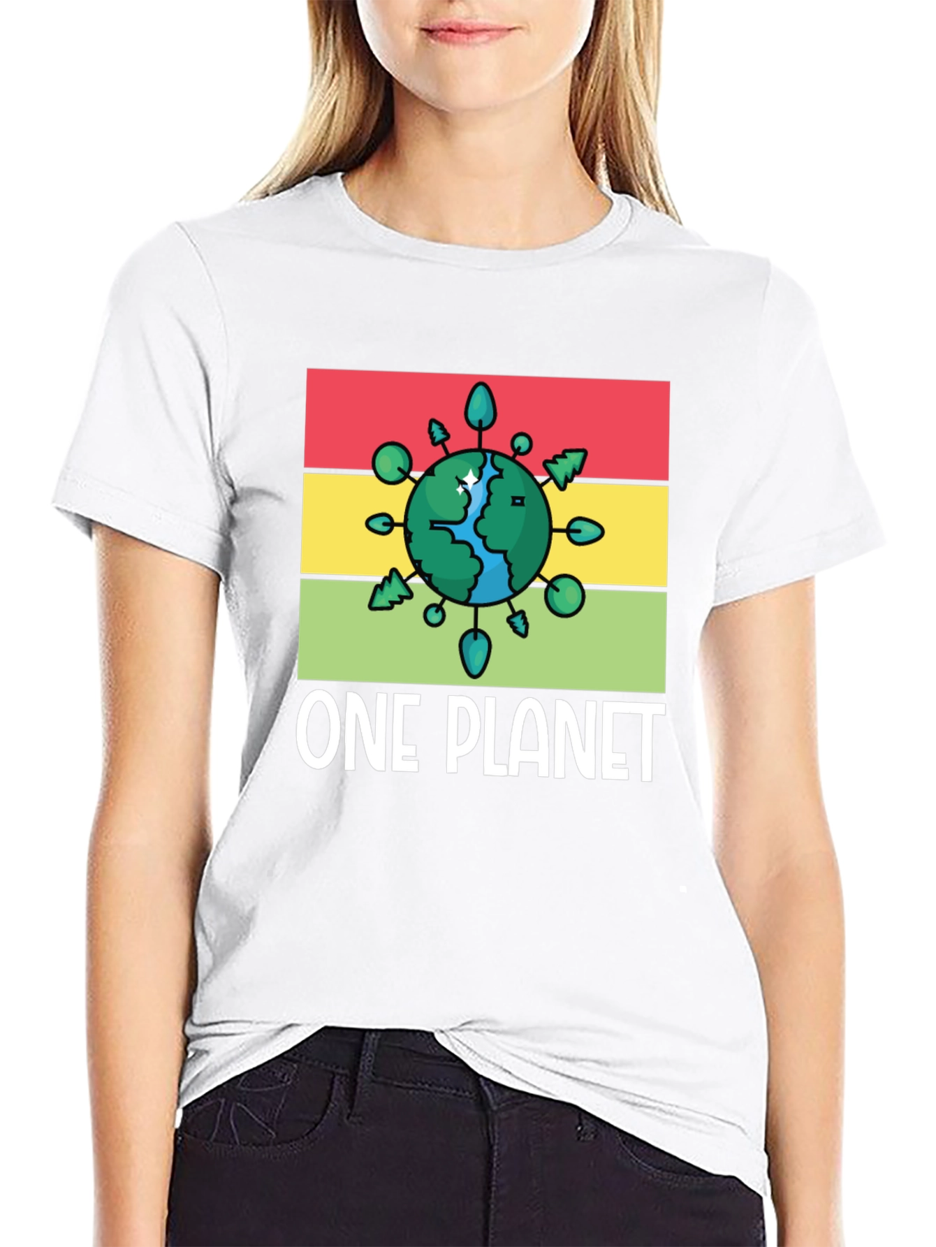 One Planet Graphic Tee - Eco Friendly T-Shirt