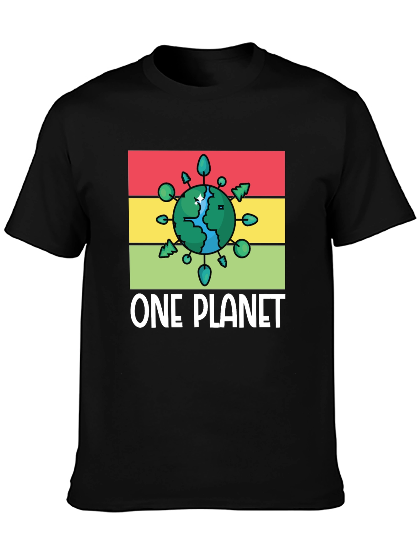 One Planet Graphic Tee - Eco Friendly T-Shirt