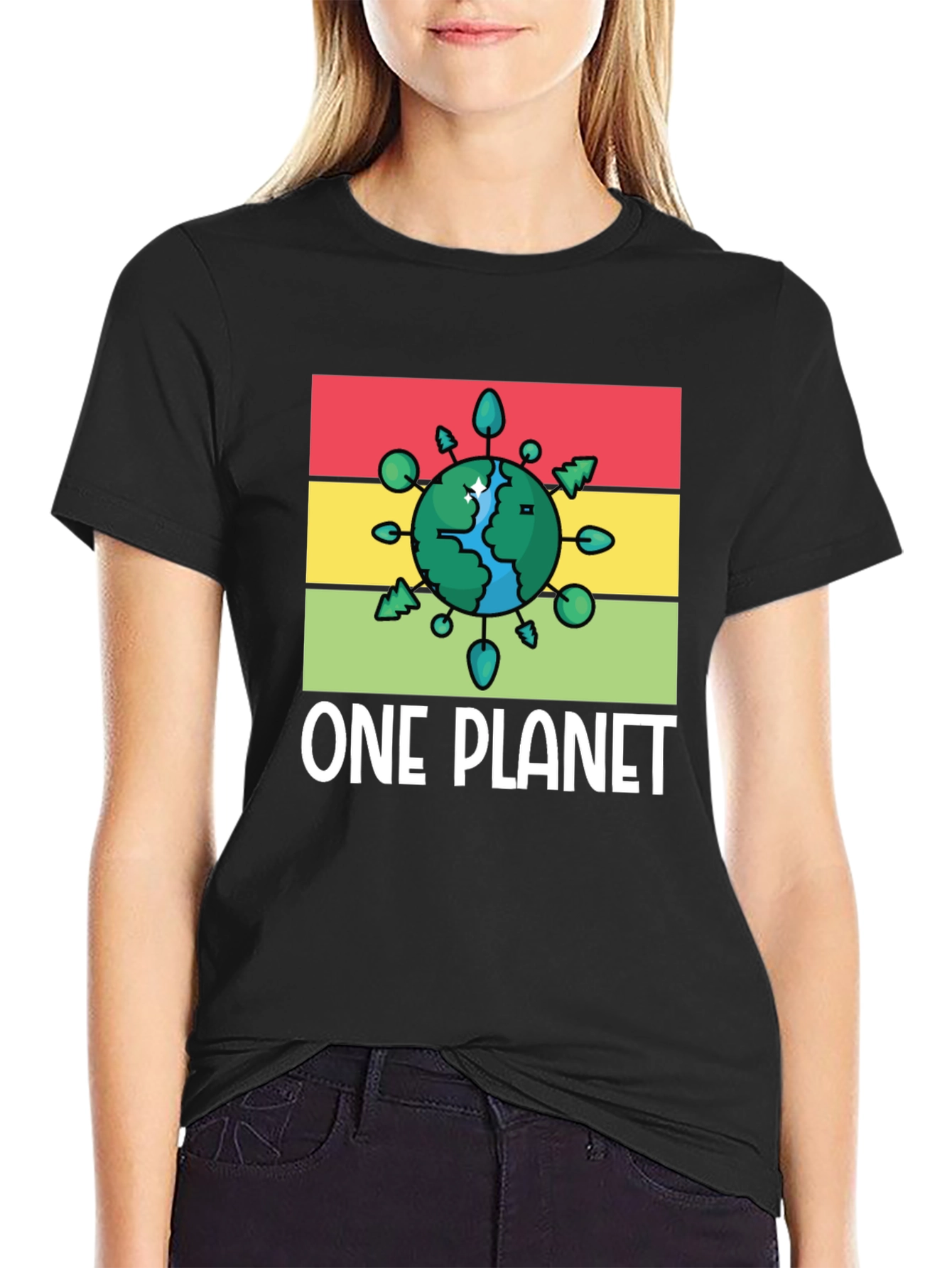 One Planet Graphic Tee - Eco Friendly T-Shirt
