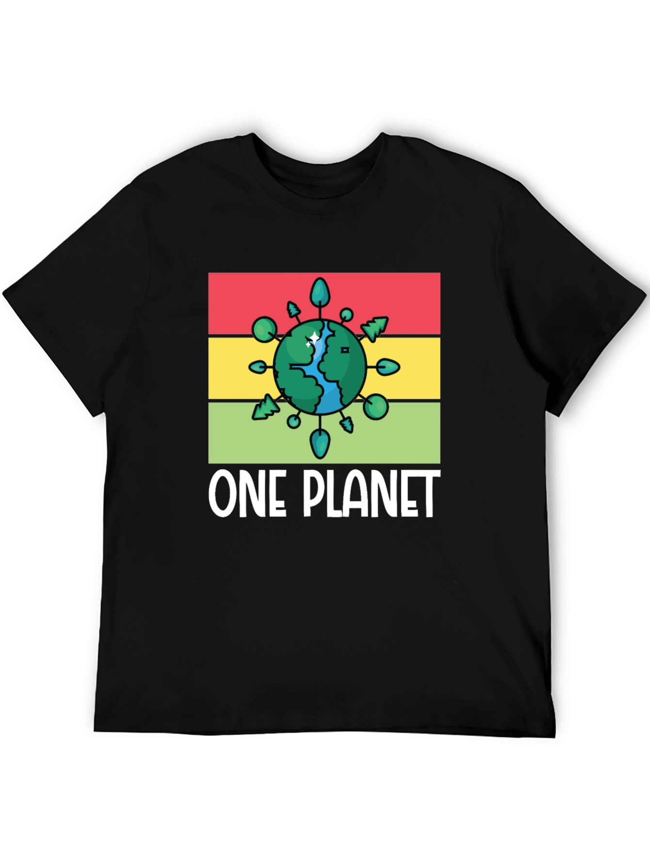 One Planet Graphic Tee - Eco Friendly T-Shirt