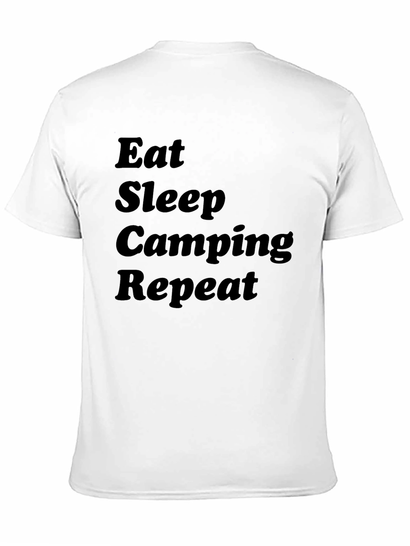 Eat Sleep Camping Repeat T-Shirt