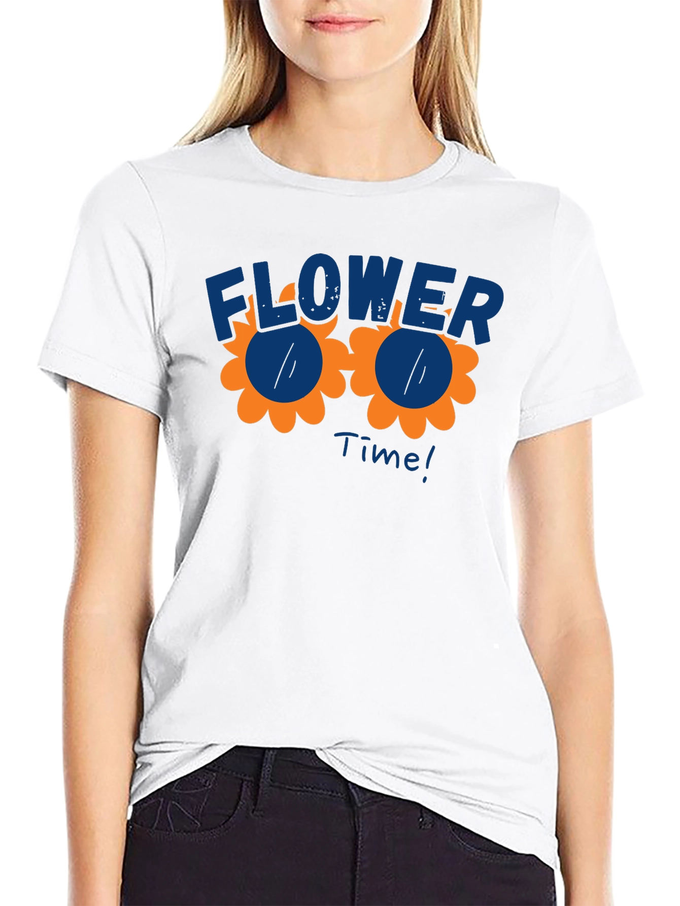 Flower Time Graphic T-Shirt