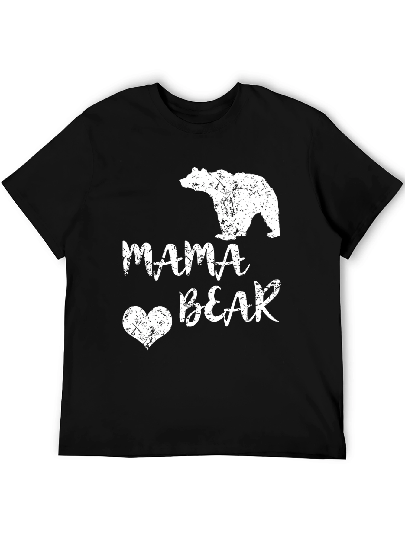 Mama Bear T-Shirt - Distressed Design