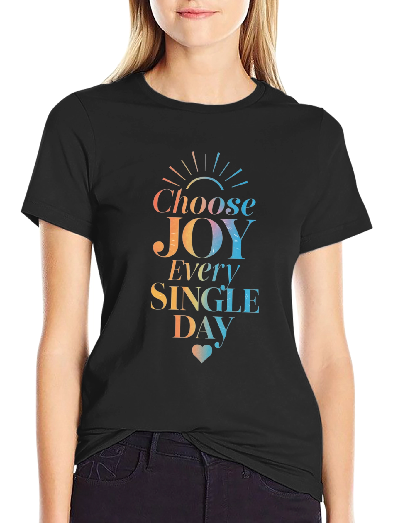 Choose Joy T-Shirt - Inspirational Daily Wear