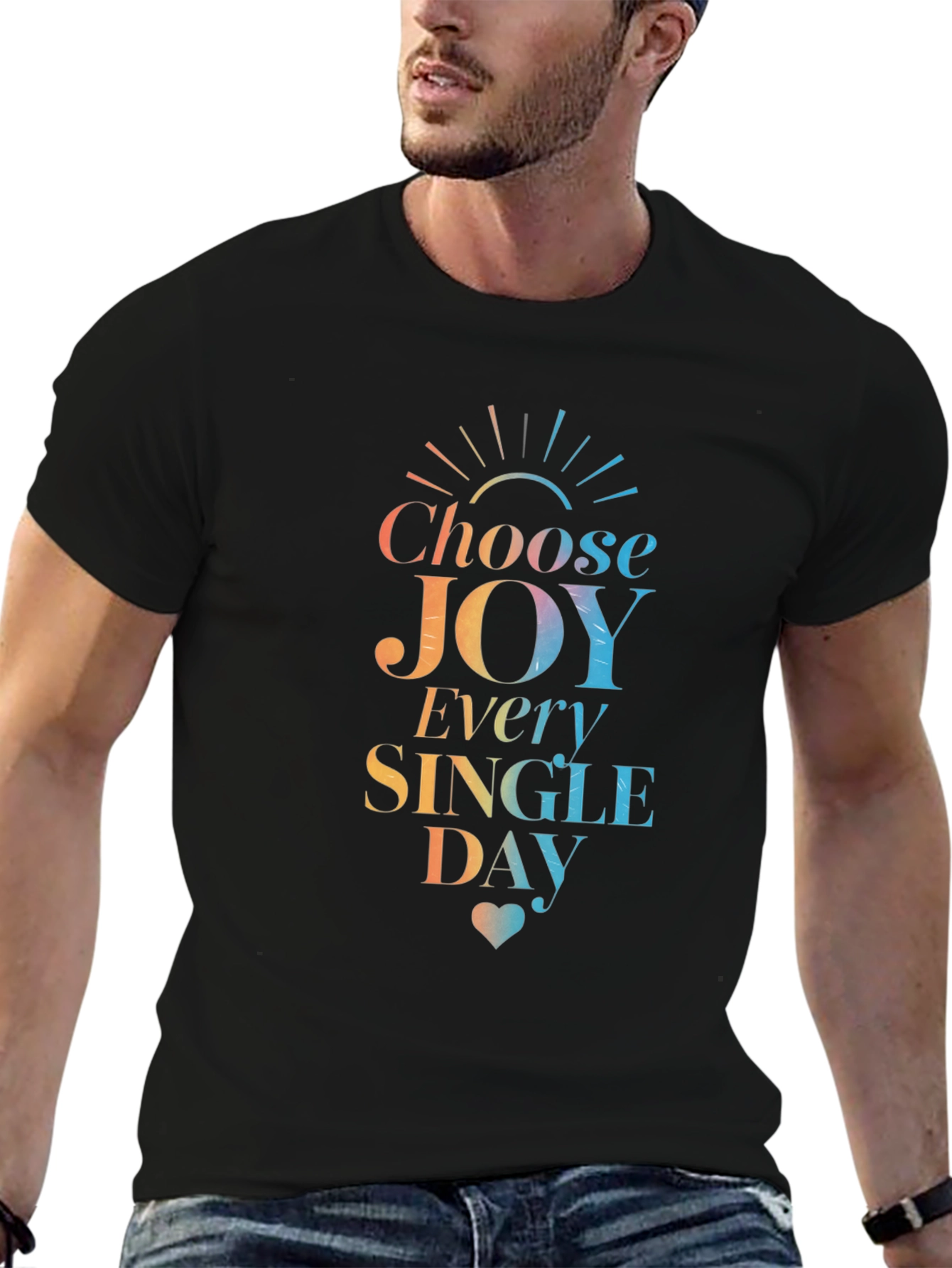 Choose Joy T-Shirt - Inspirational Daily Wear