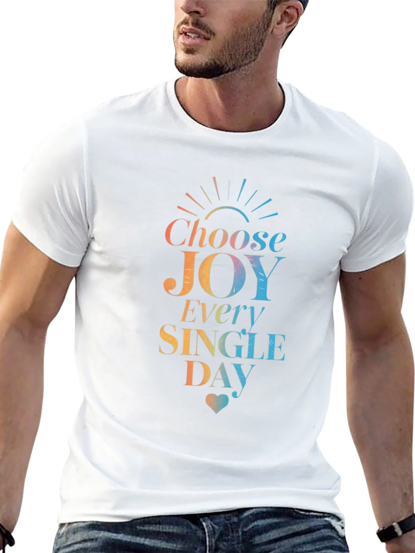 Choose Joy T-Shirt - Inspirational Daily Wear