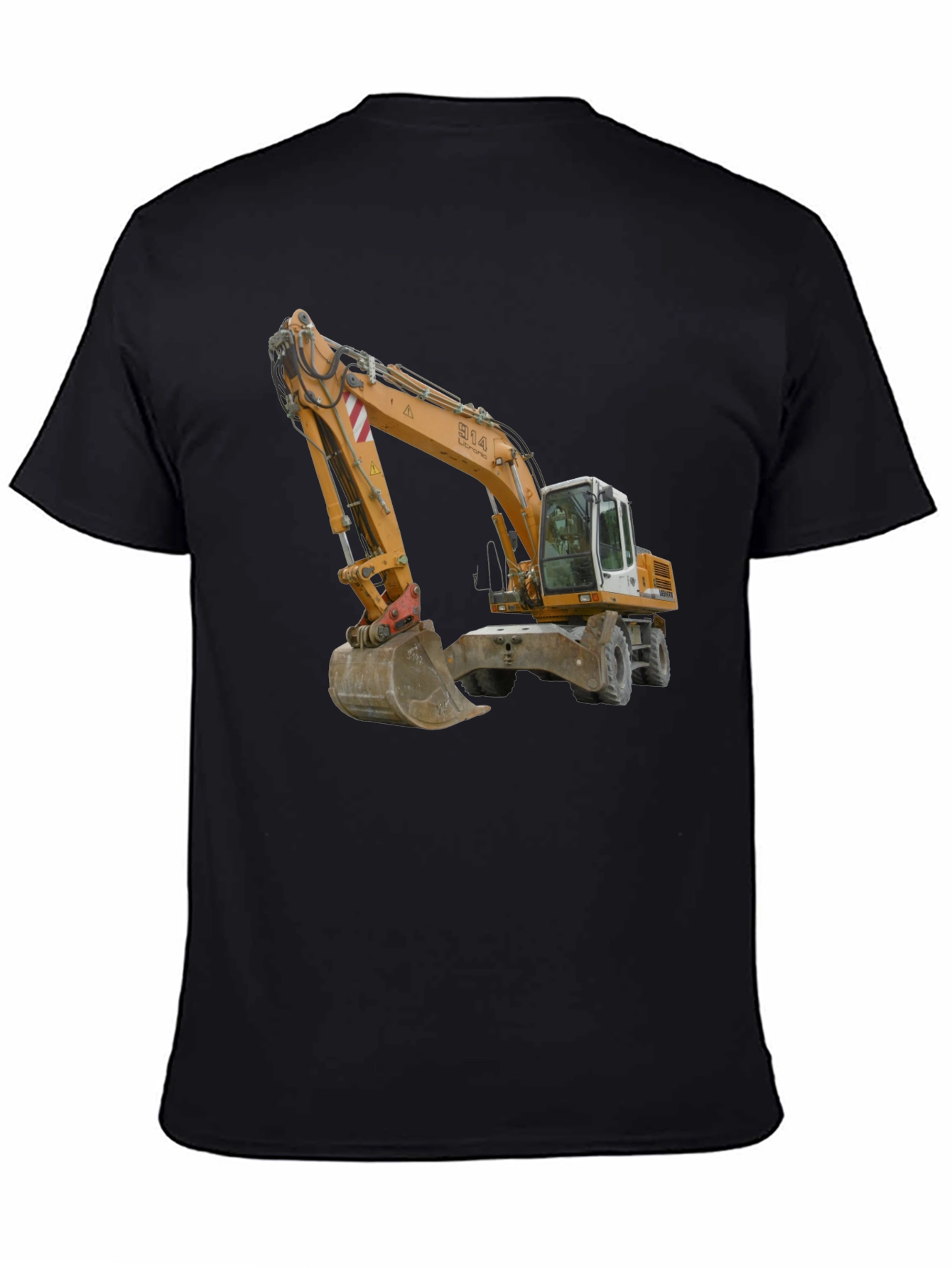 Excavator Graphic Tee - Construction Vehicle T-Shirt