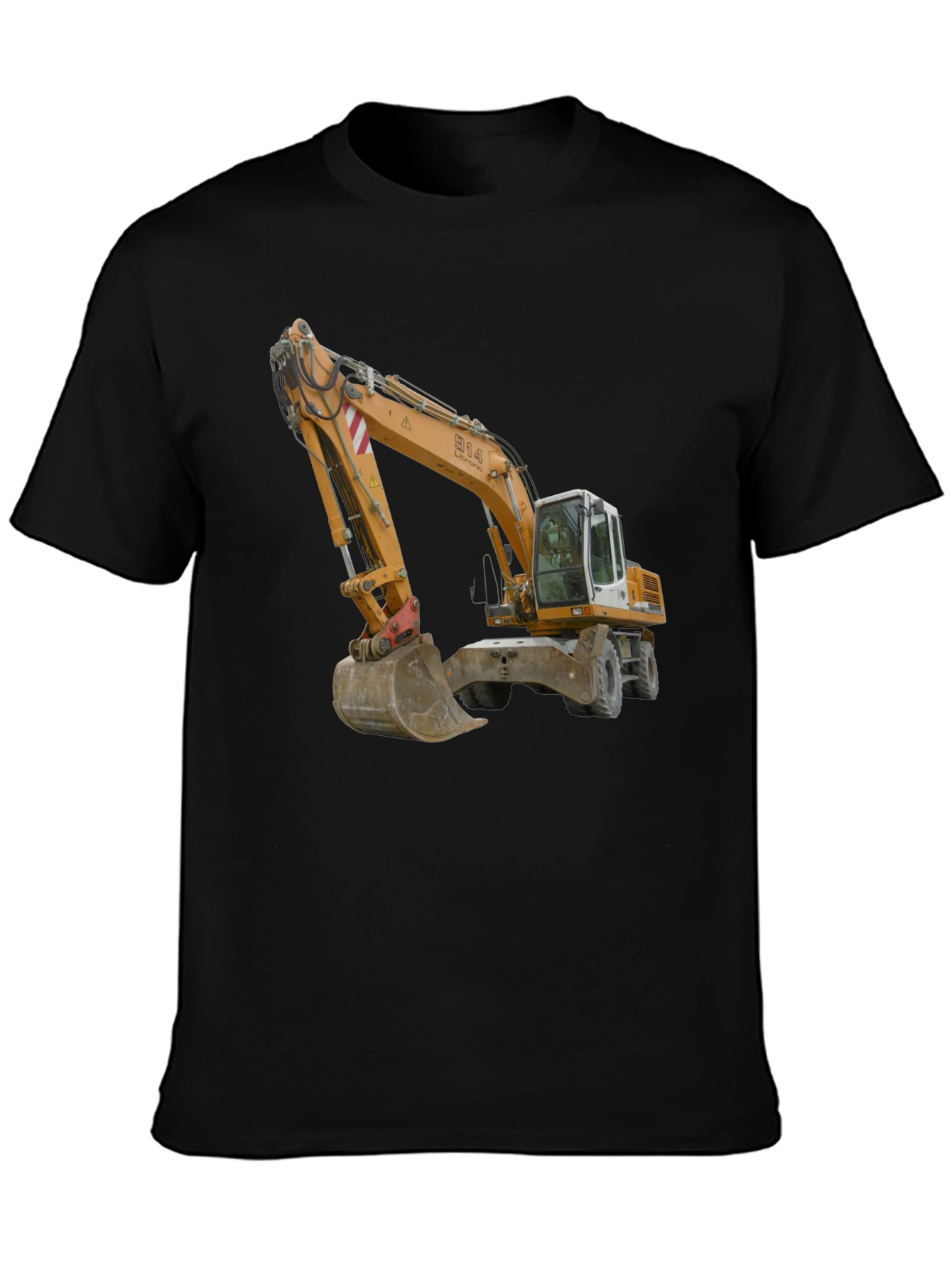 Excavator Graphic Tee - Construction Vehicle T-Shirt