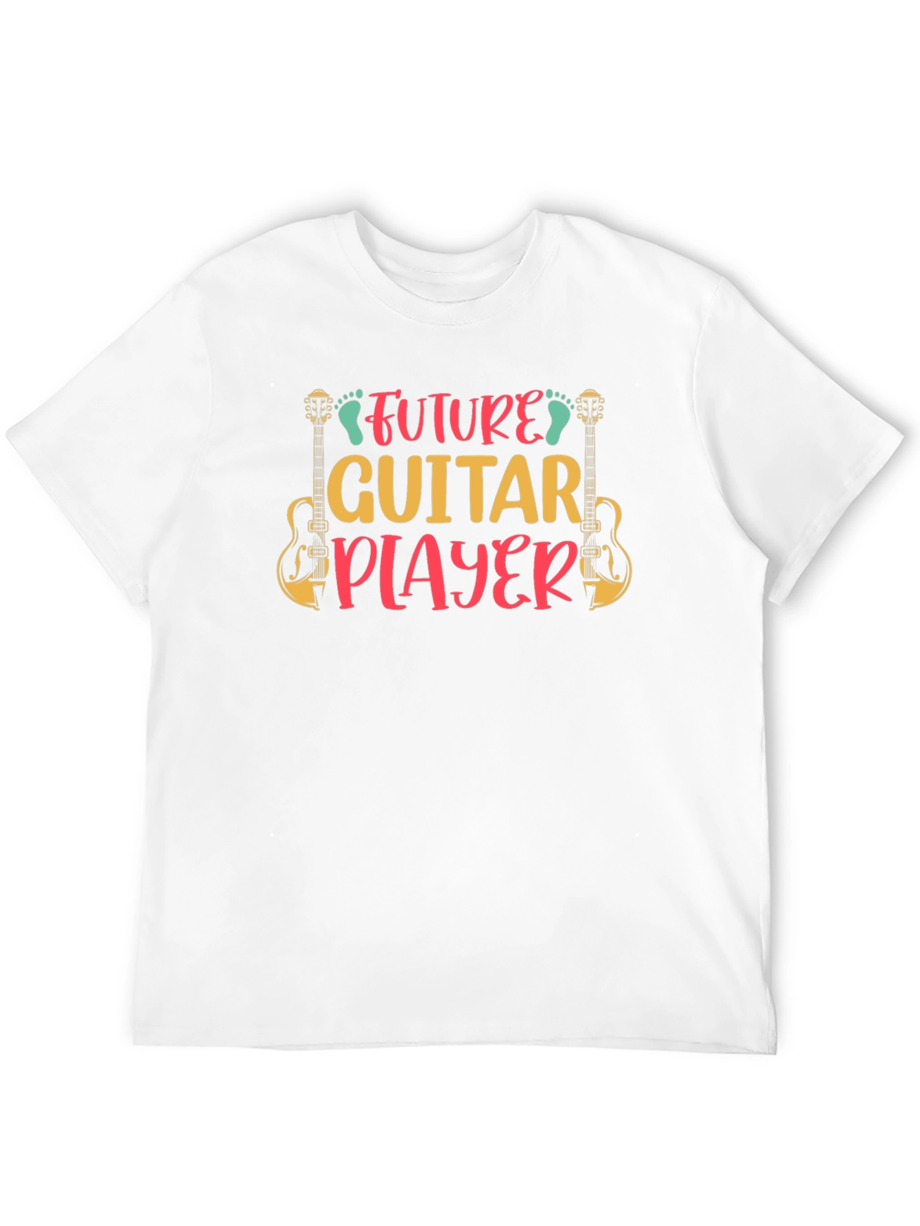 Future Guitar Player Black T-Shirt