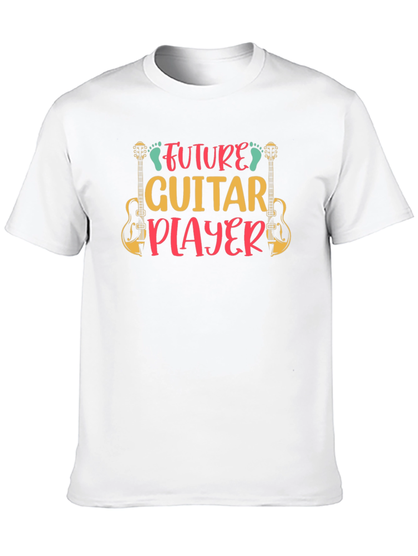 Future Guitar Player Black T-Shirt