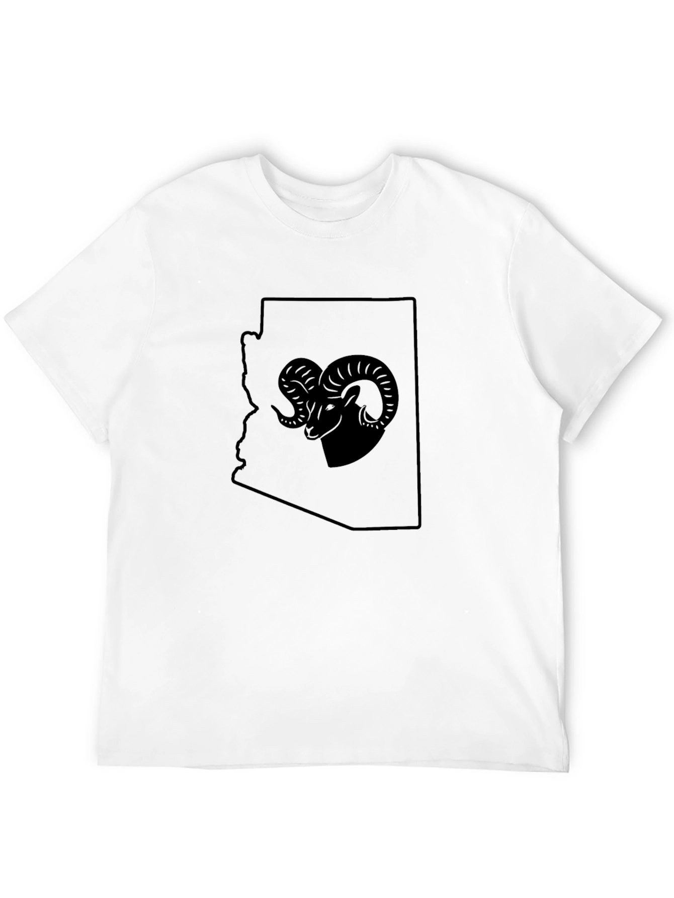 Arizona Ram Graphic Tee - Black