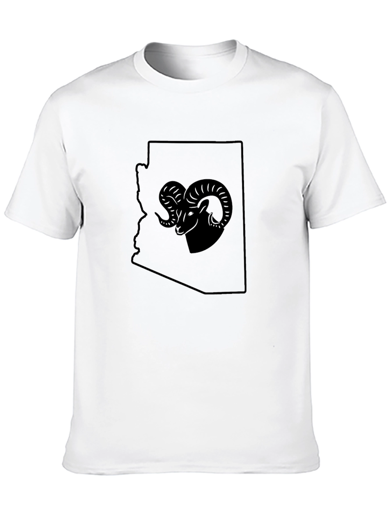 Arizona Ram Graphic Tee - Black