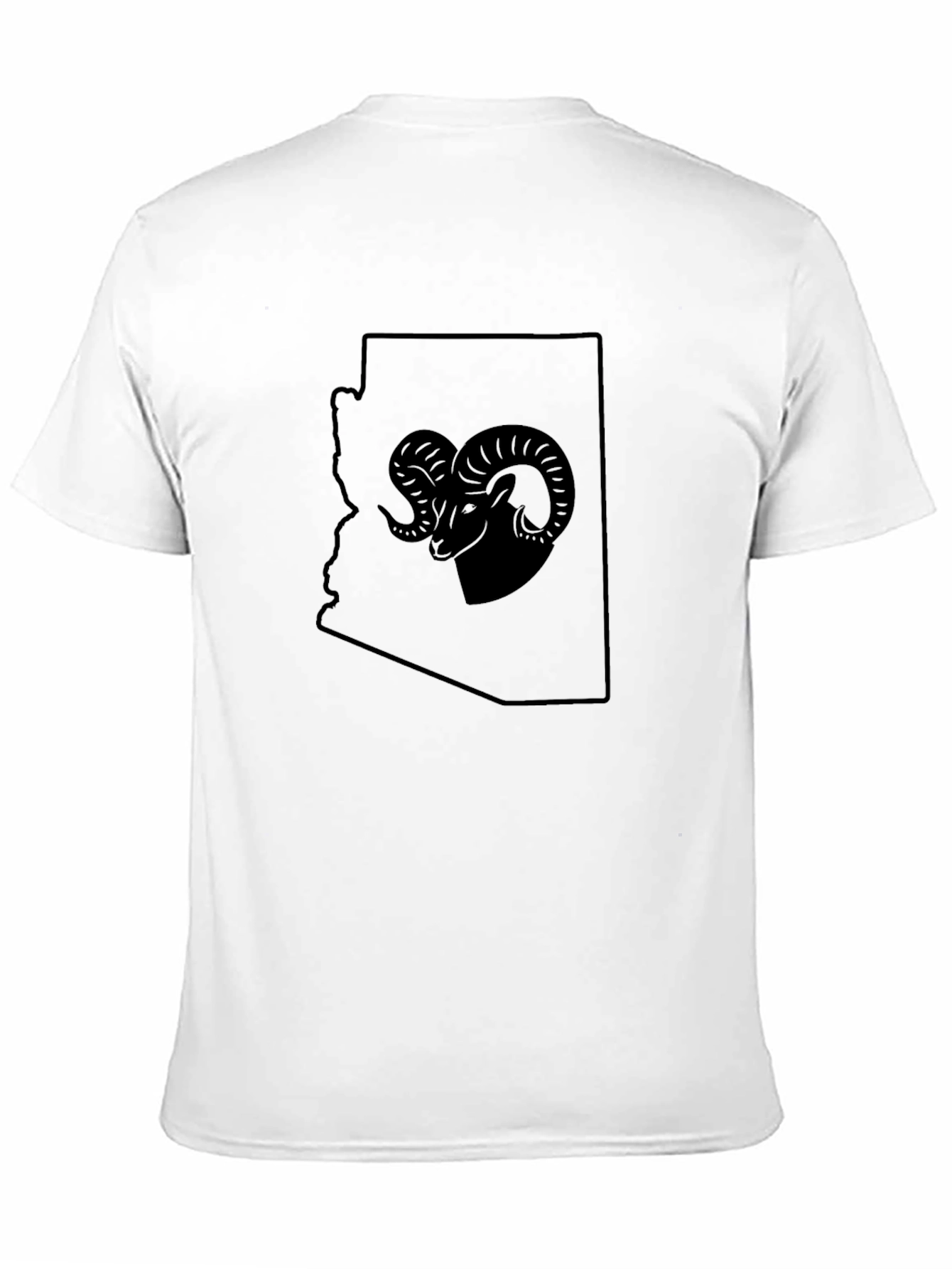 Arizona Ram Graphic Tee - Black