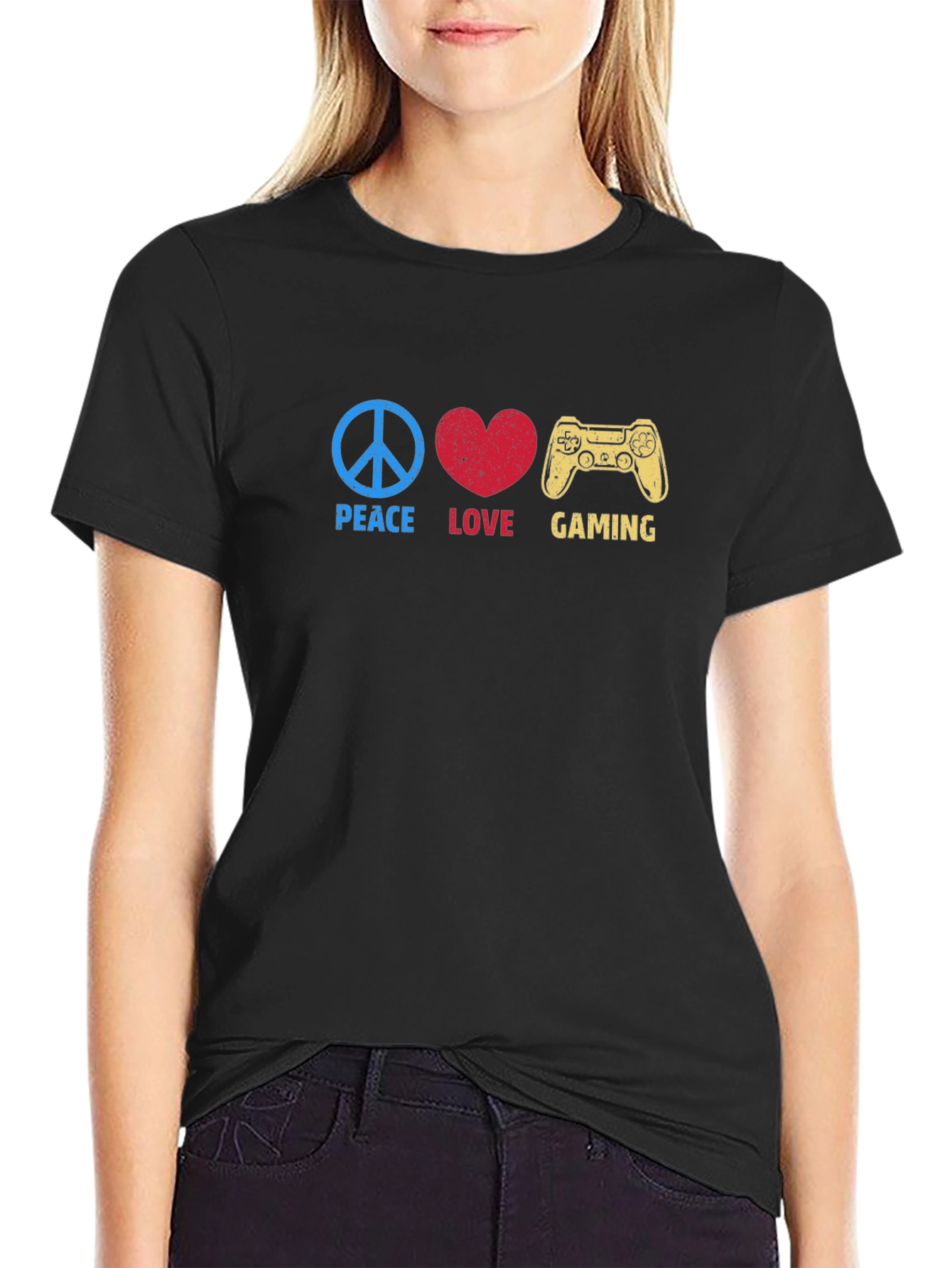 Peace Love Gaming T-Shirt