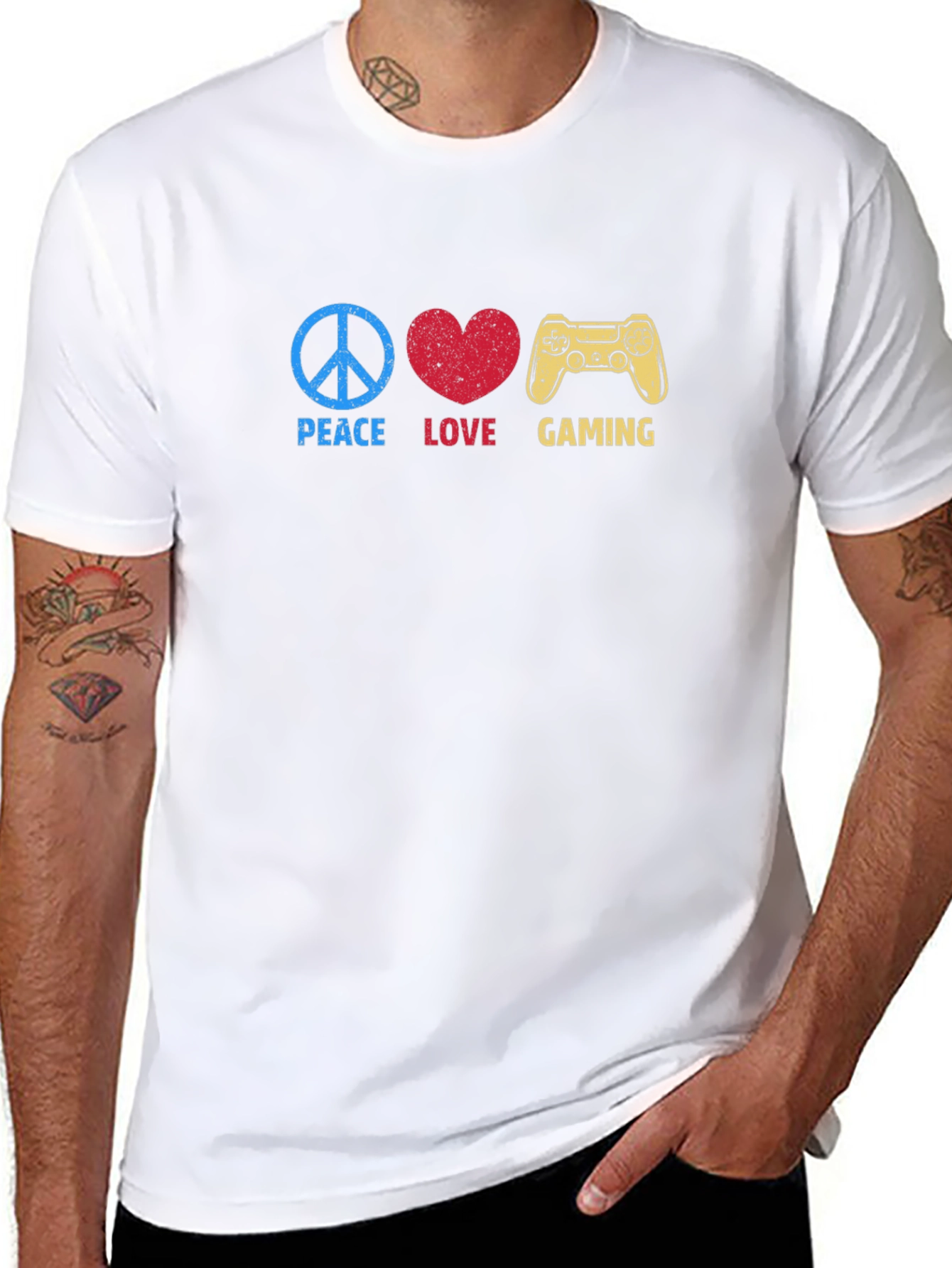 Peace Love Gaming T-Shirt