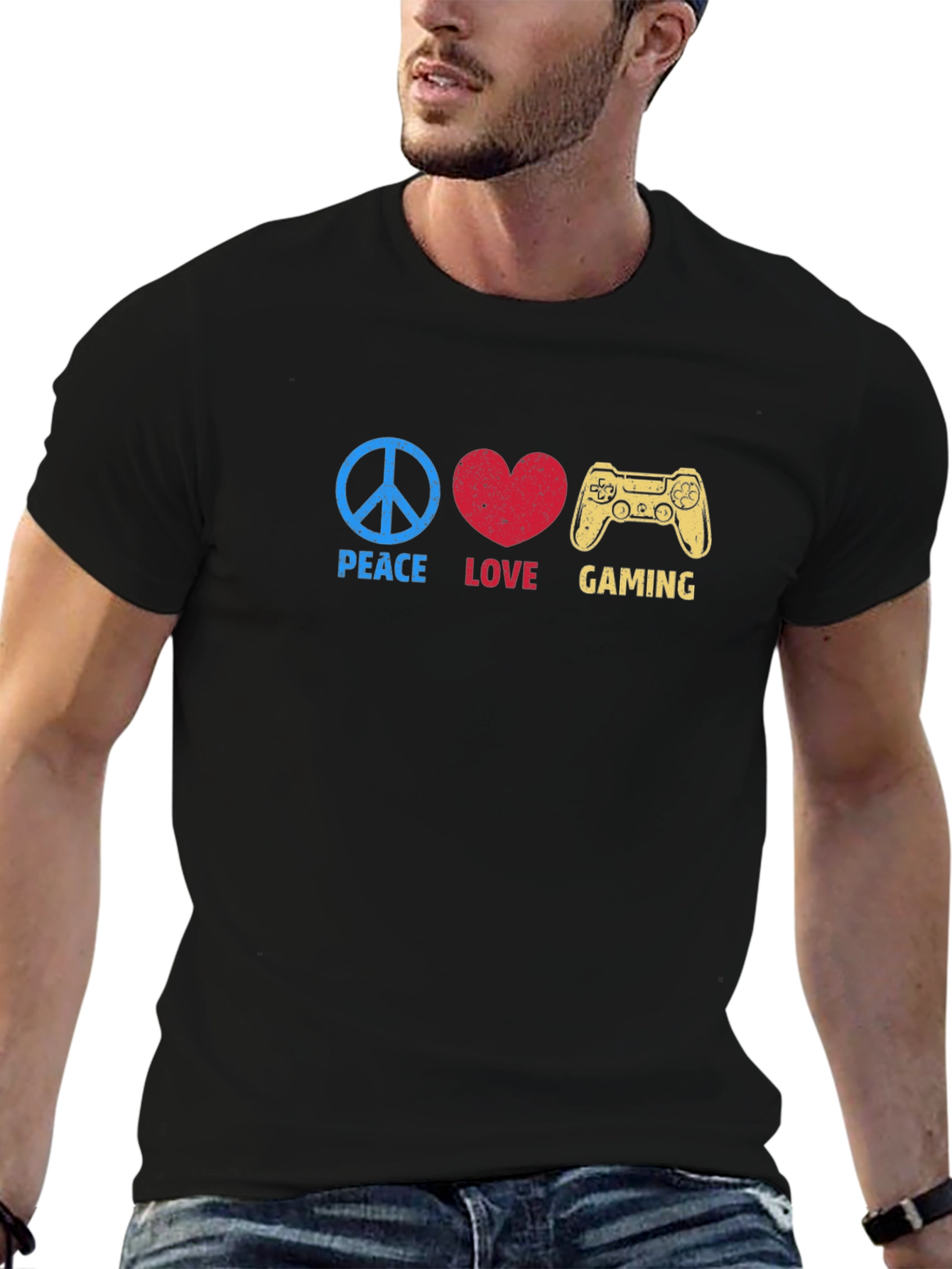Peace Love Gaming T-Shirt