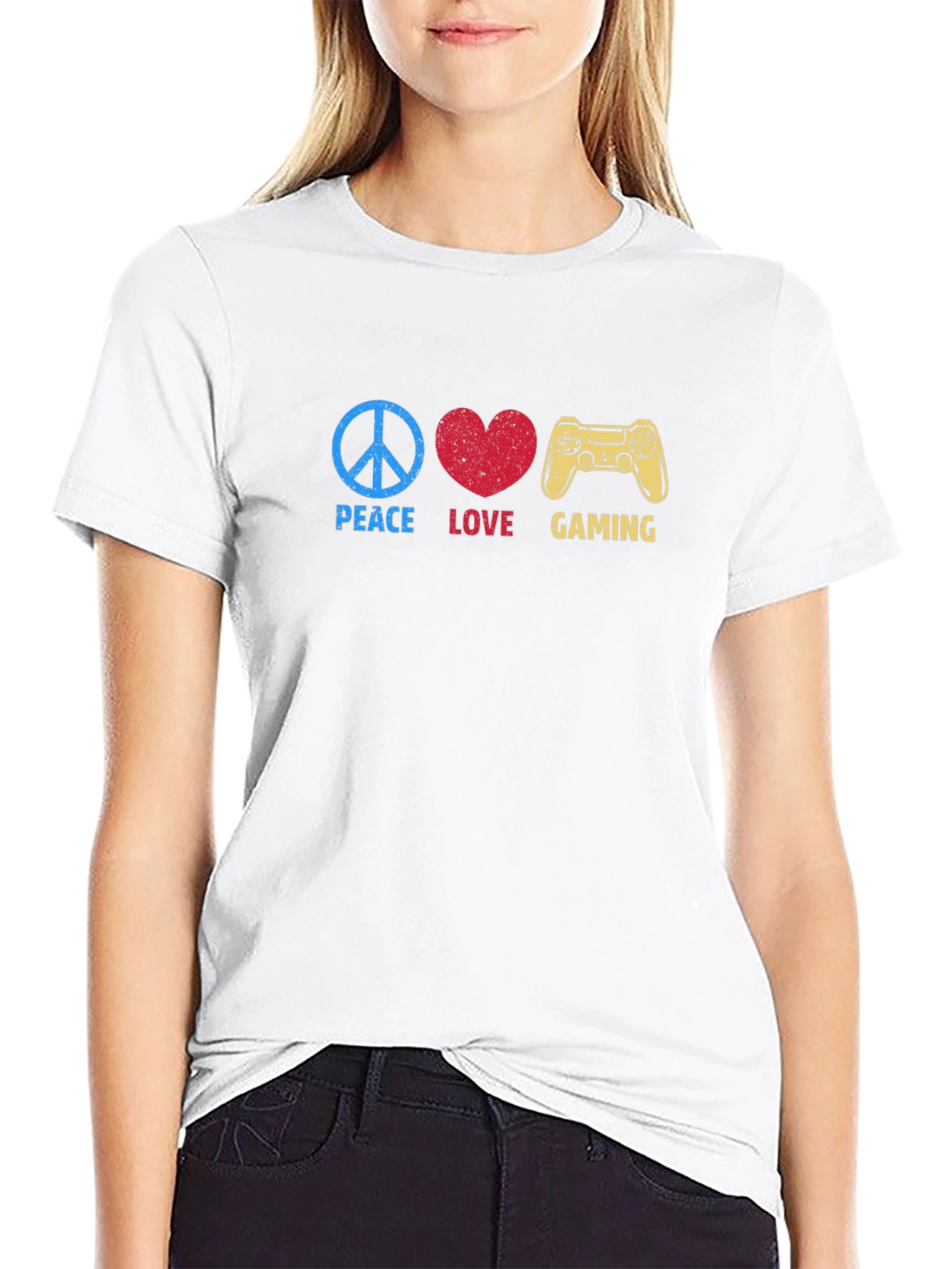 Peace Love Gaming T-Shirt