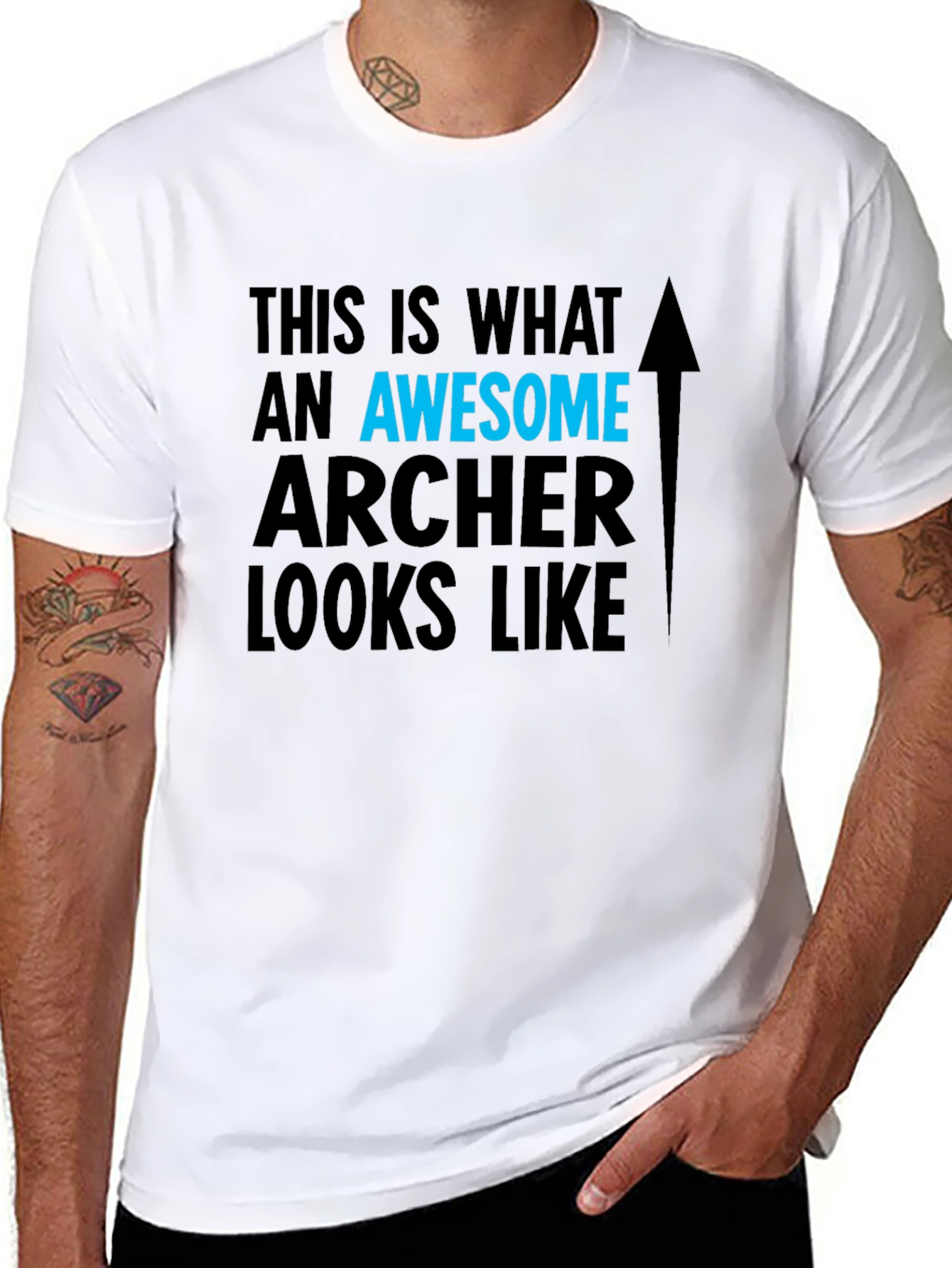 Awesome Archer Graphic Tee - Perfect Gift!