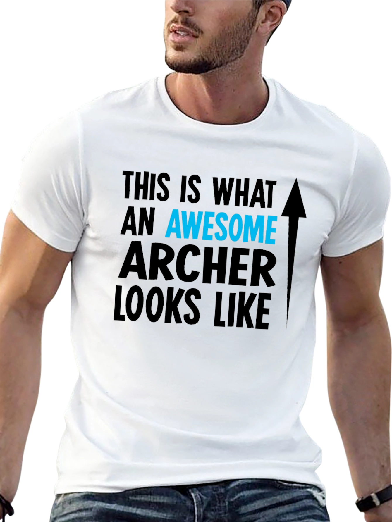 Awesome Archer Graphic Tee - Perfect Gift!