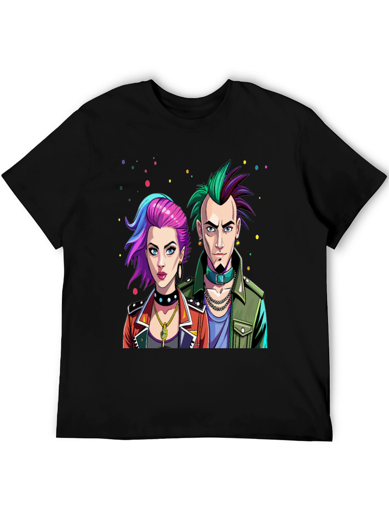 Punk Rock Style Graphic Tee