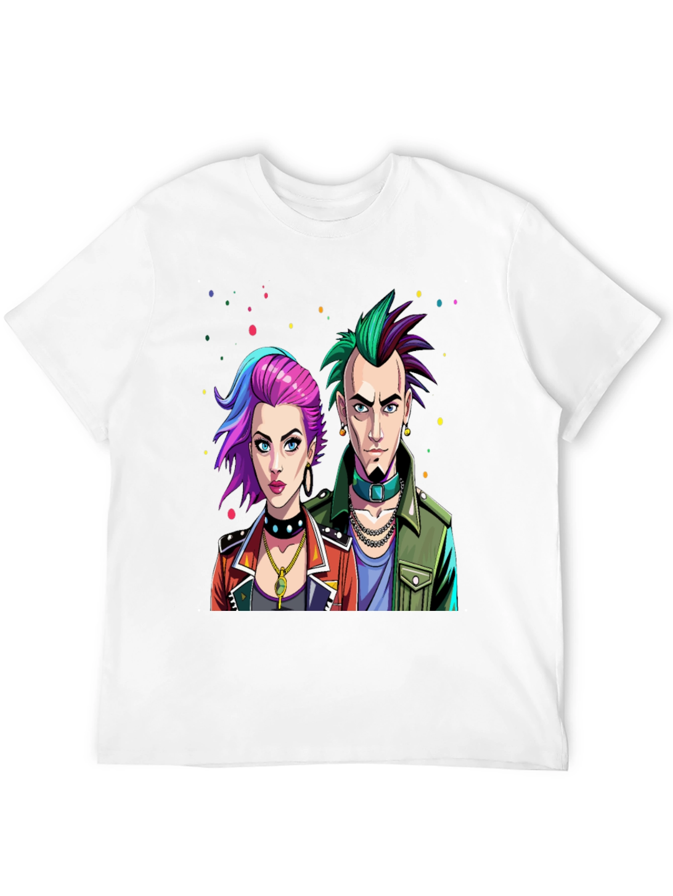 Punk Rock Style Graphic Tee