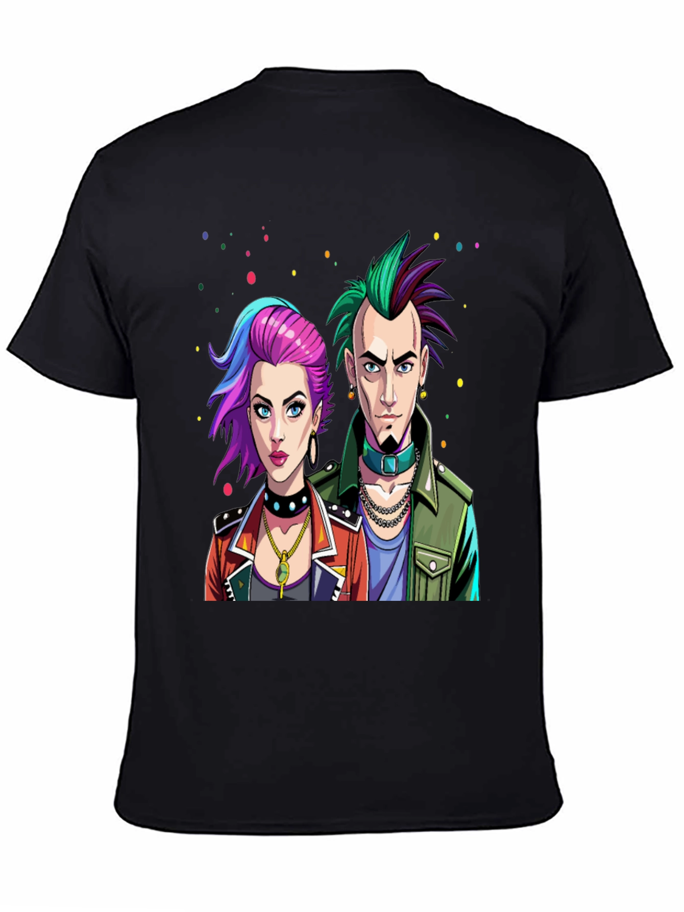 Punk Rock Style Graphic Tee