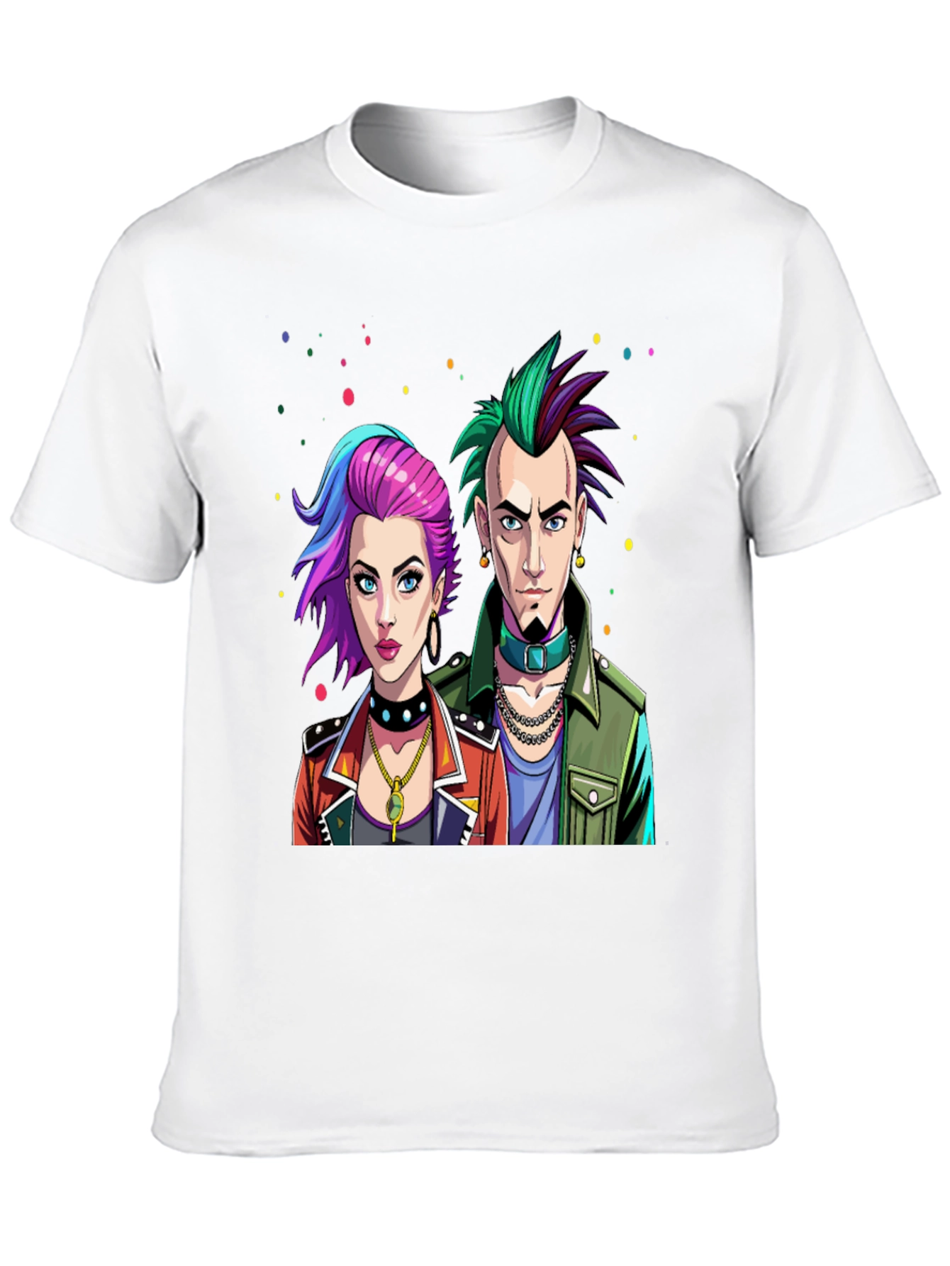 Punk Rock Style Graphic Tee