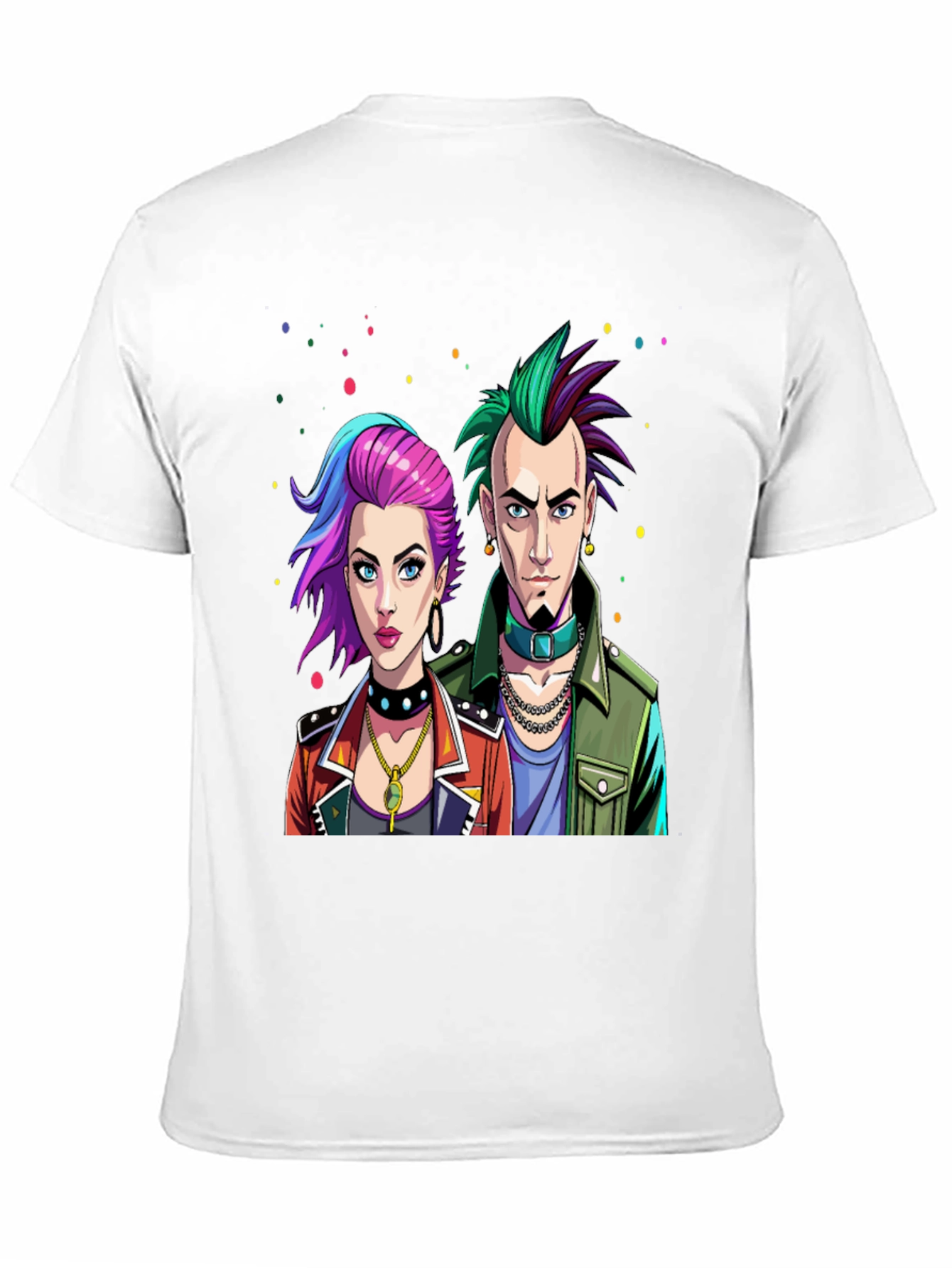 Punk Rock Style Graphic Tee
