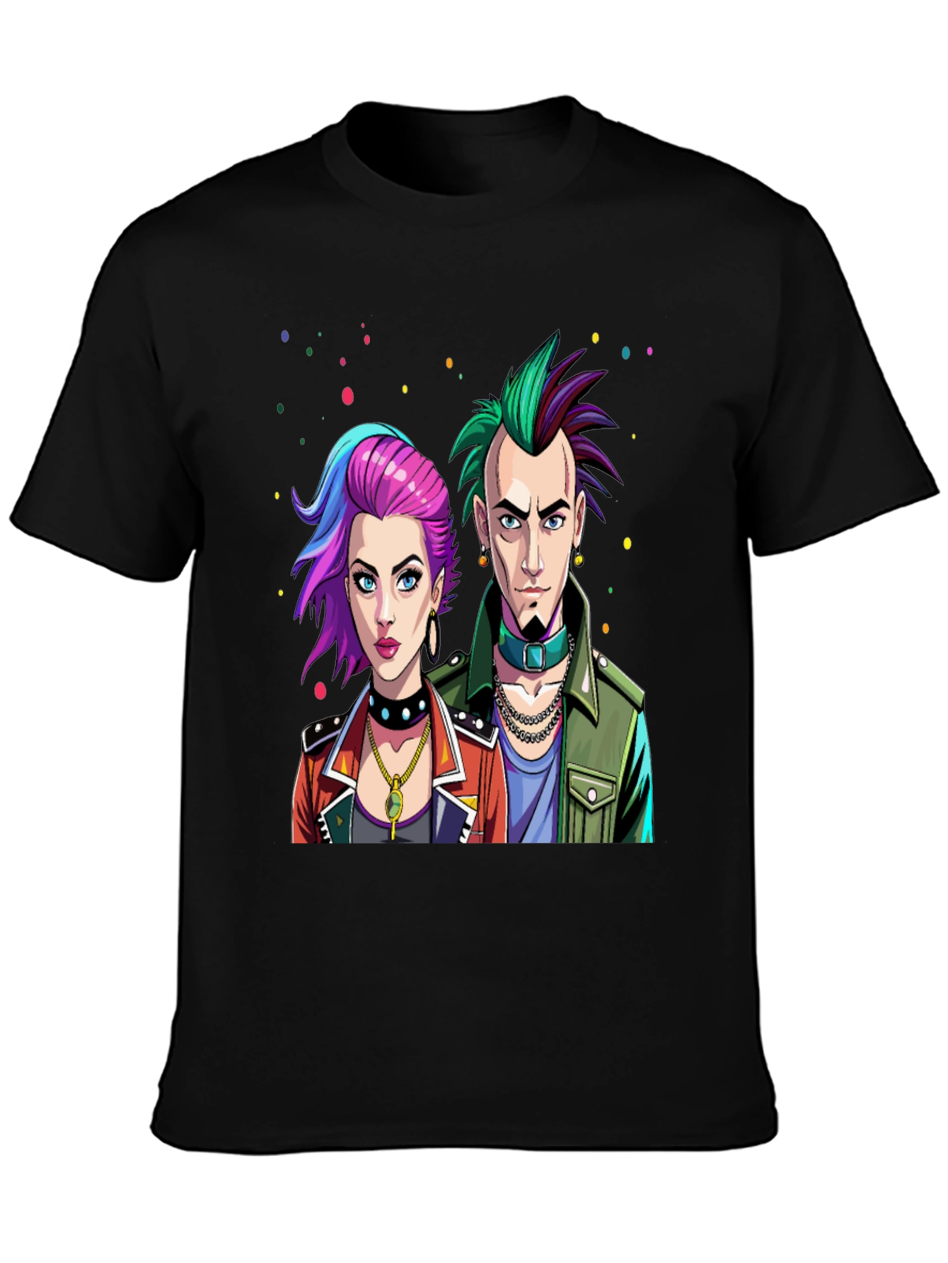 Punk Rock Style Graphic Tee
