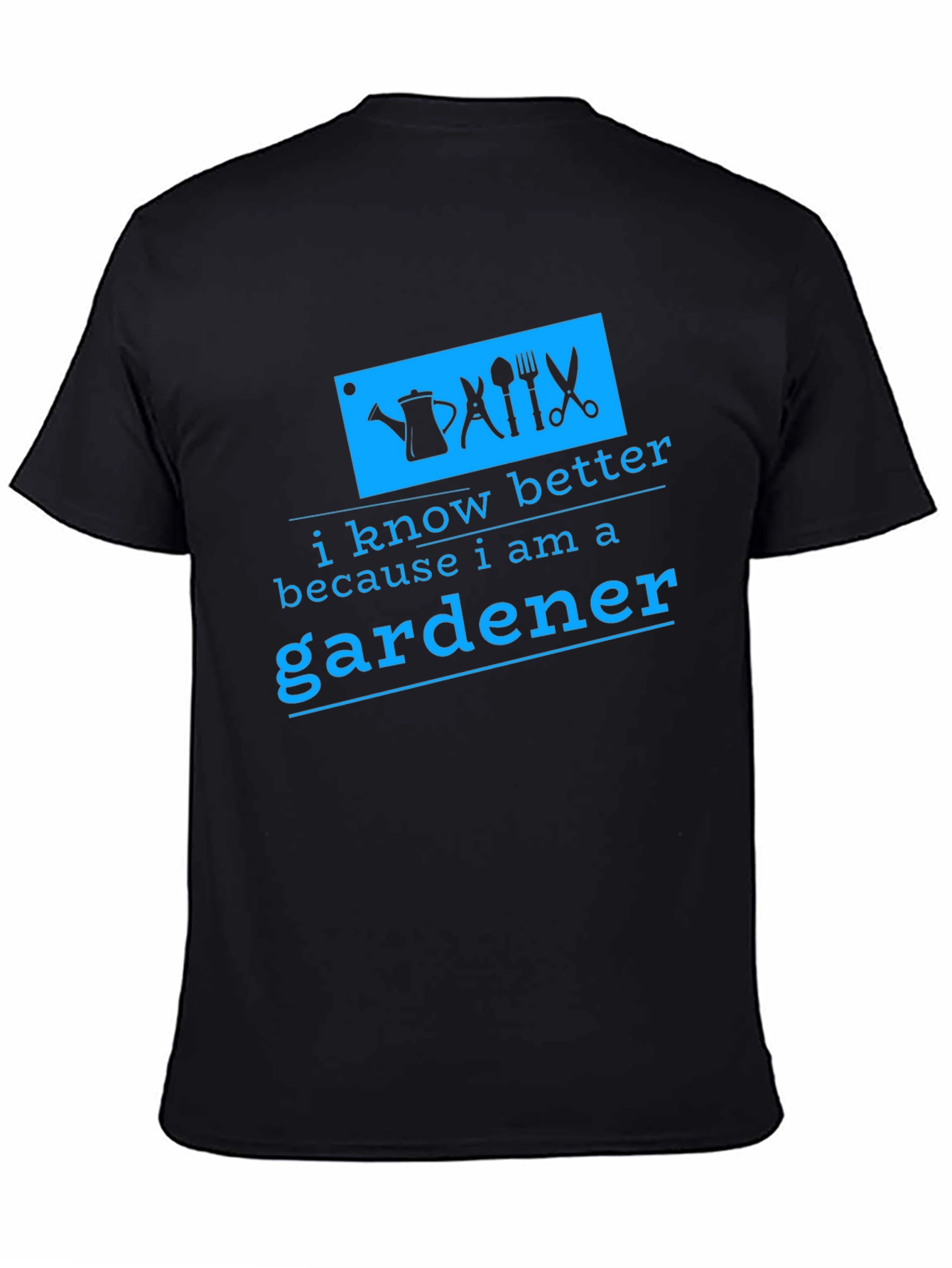 Gardener Black Graphic Tee