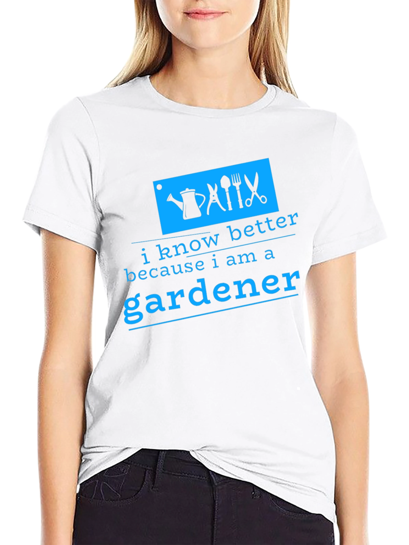 Gardener Black Graphic Tee