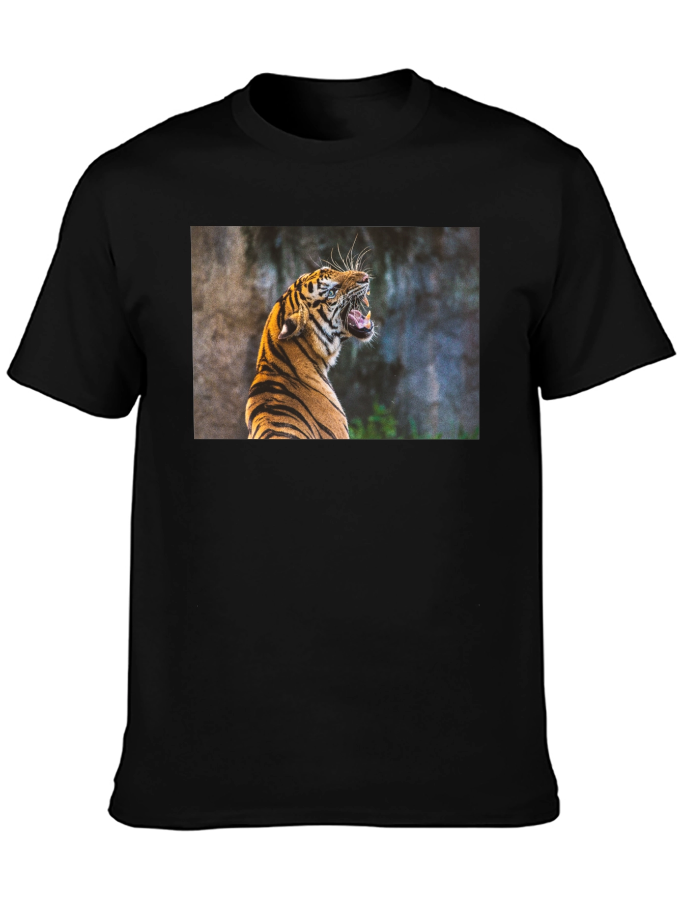 Tiger Graphic Tee - Black