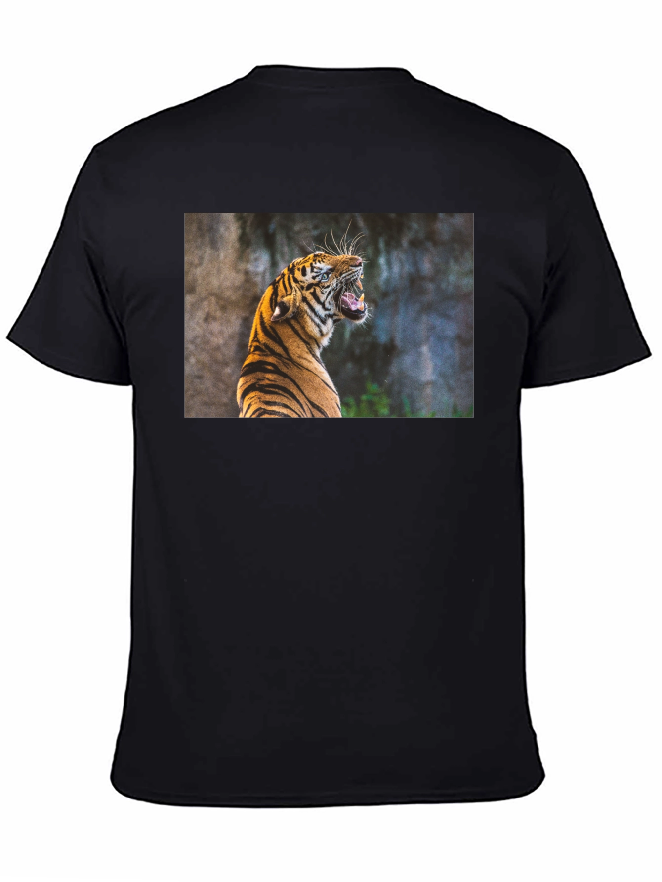 Tiger Graphic Tee - Black