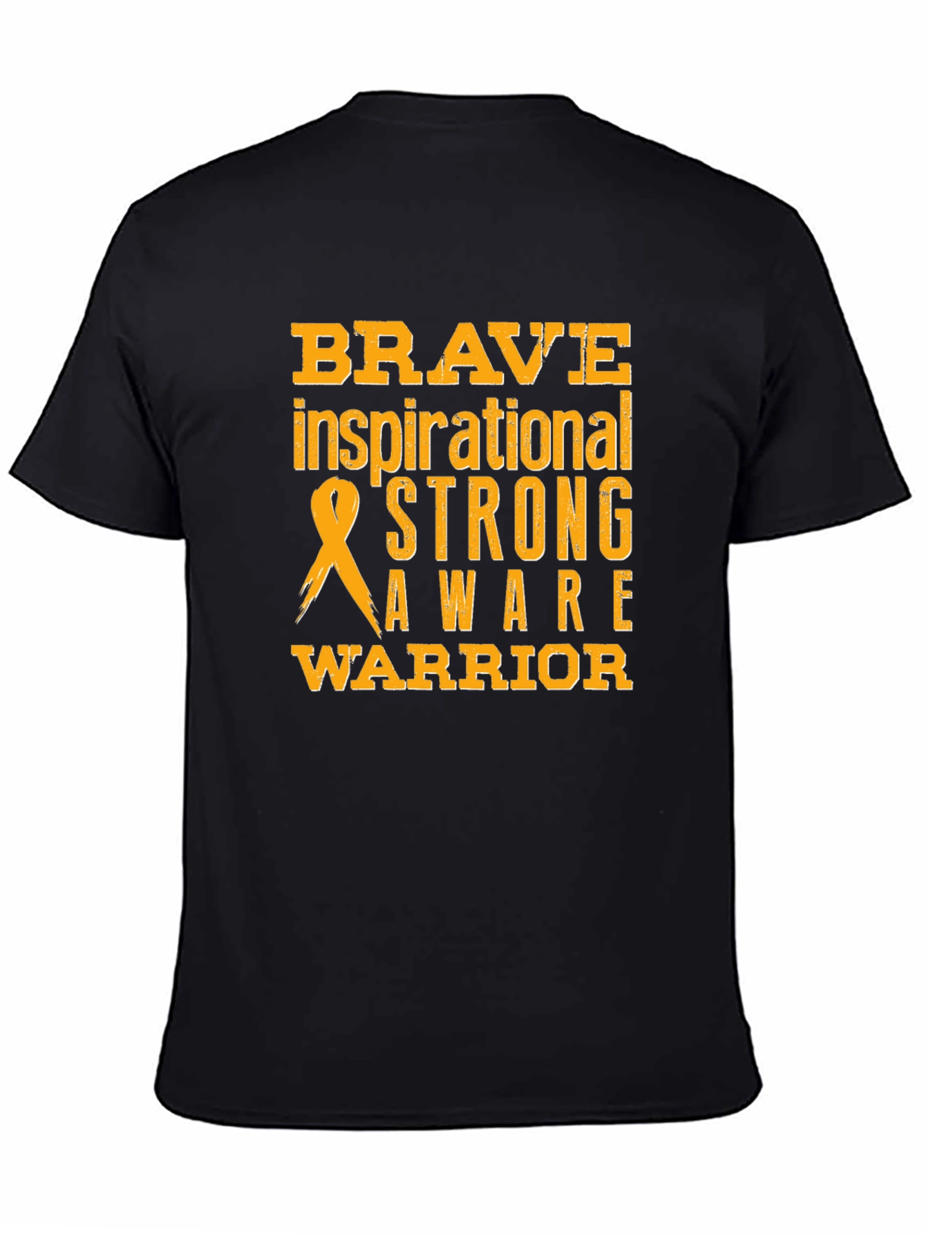 Brave Strong Warrior Awareness T-Shirt