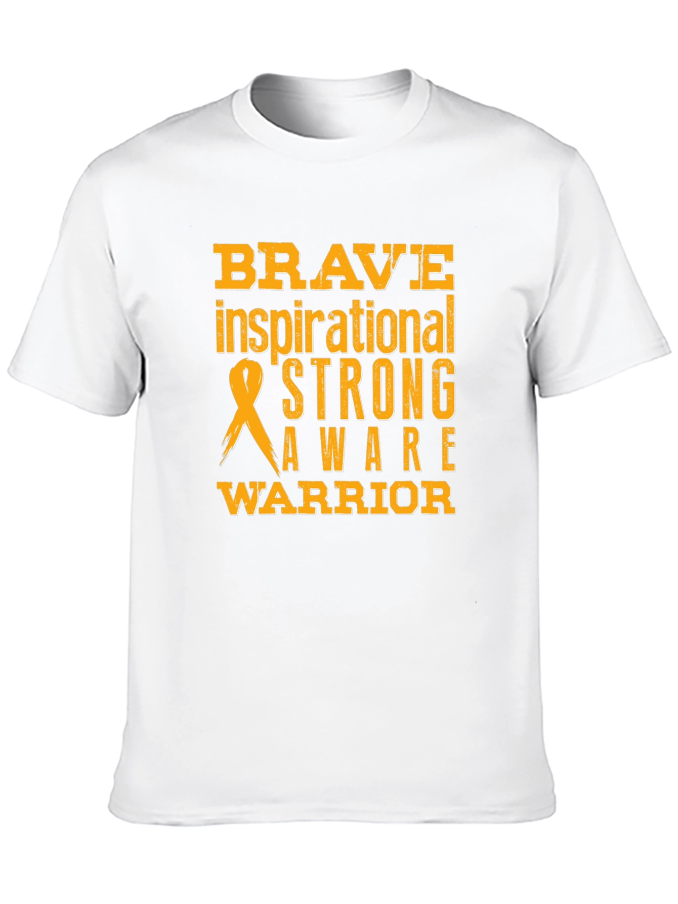 Brave Strong Warrior Awareness T-Shirt