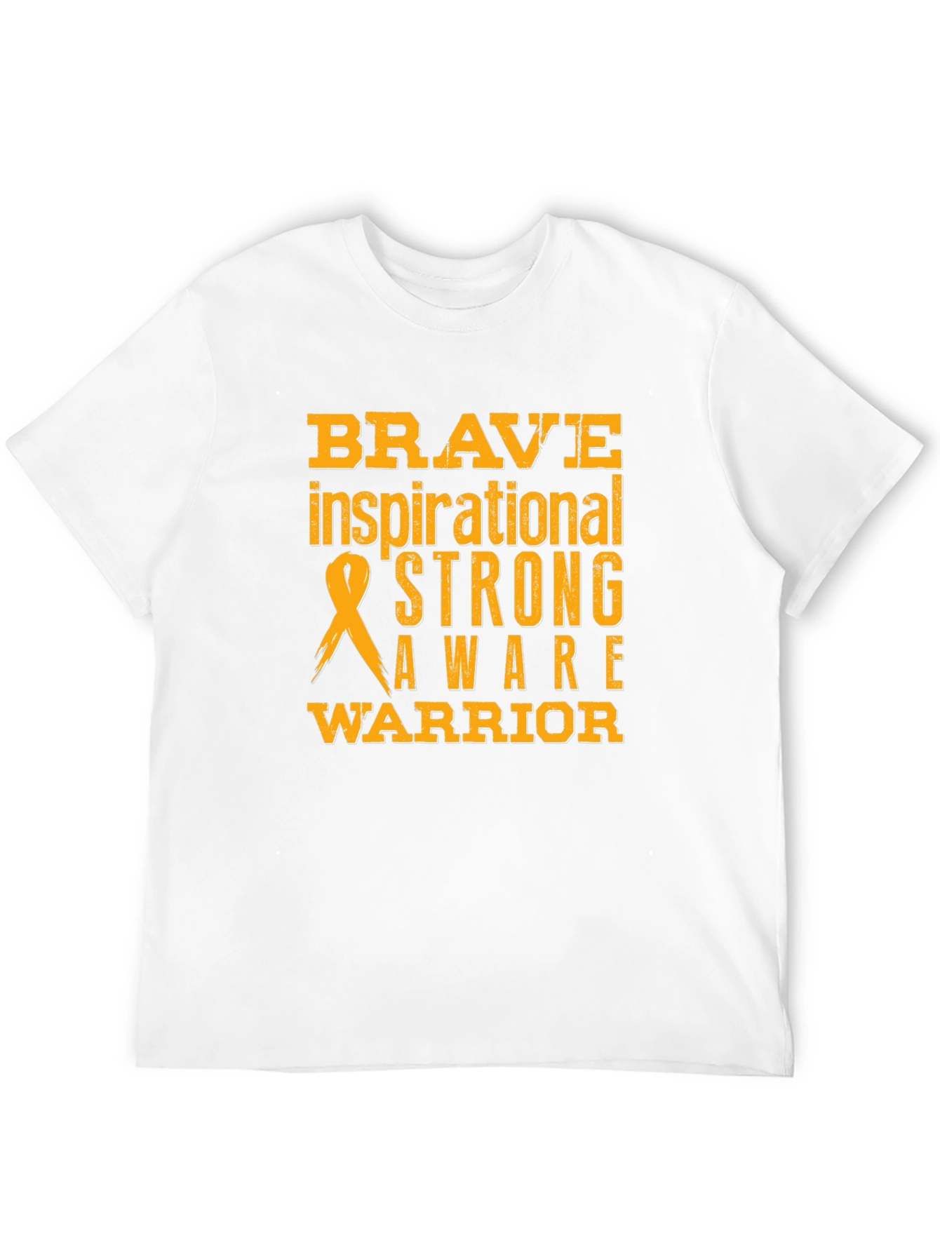 Brave Strong Warrior Awareness T-Shirt