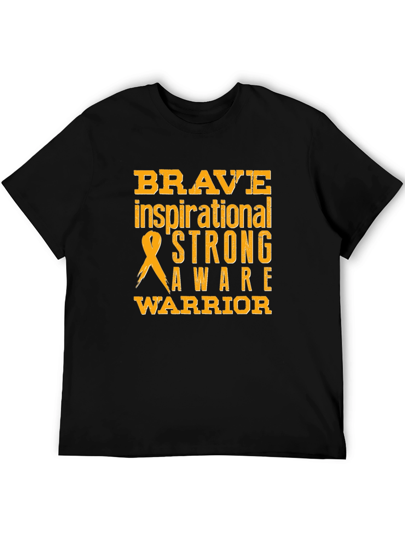 Brave Strong Warrior Awareness T-Shirt