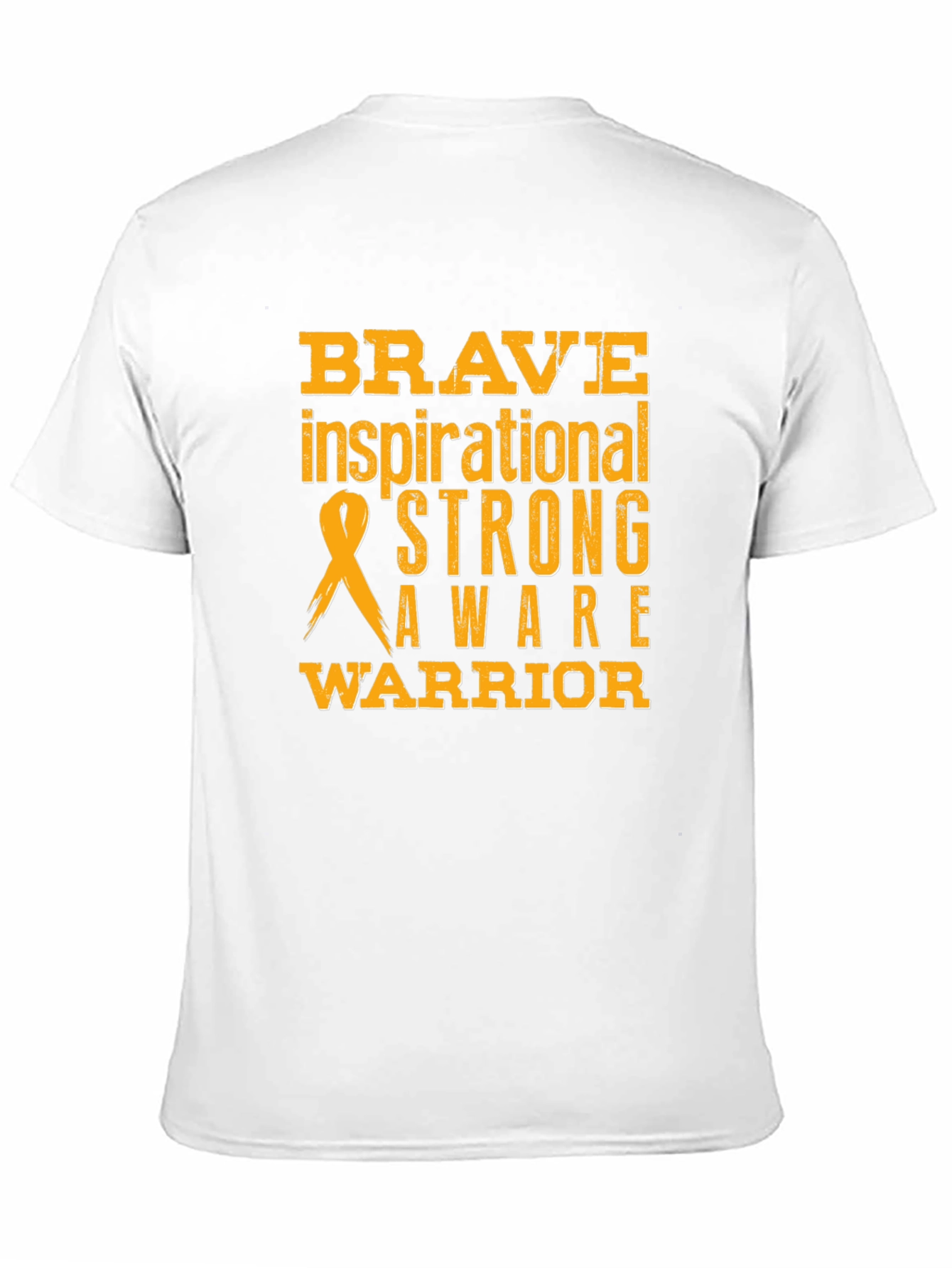 Brave Strong Warrior Awareness T-Shirt