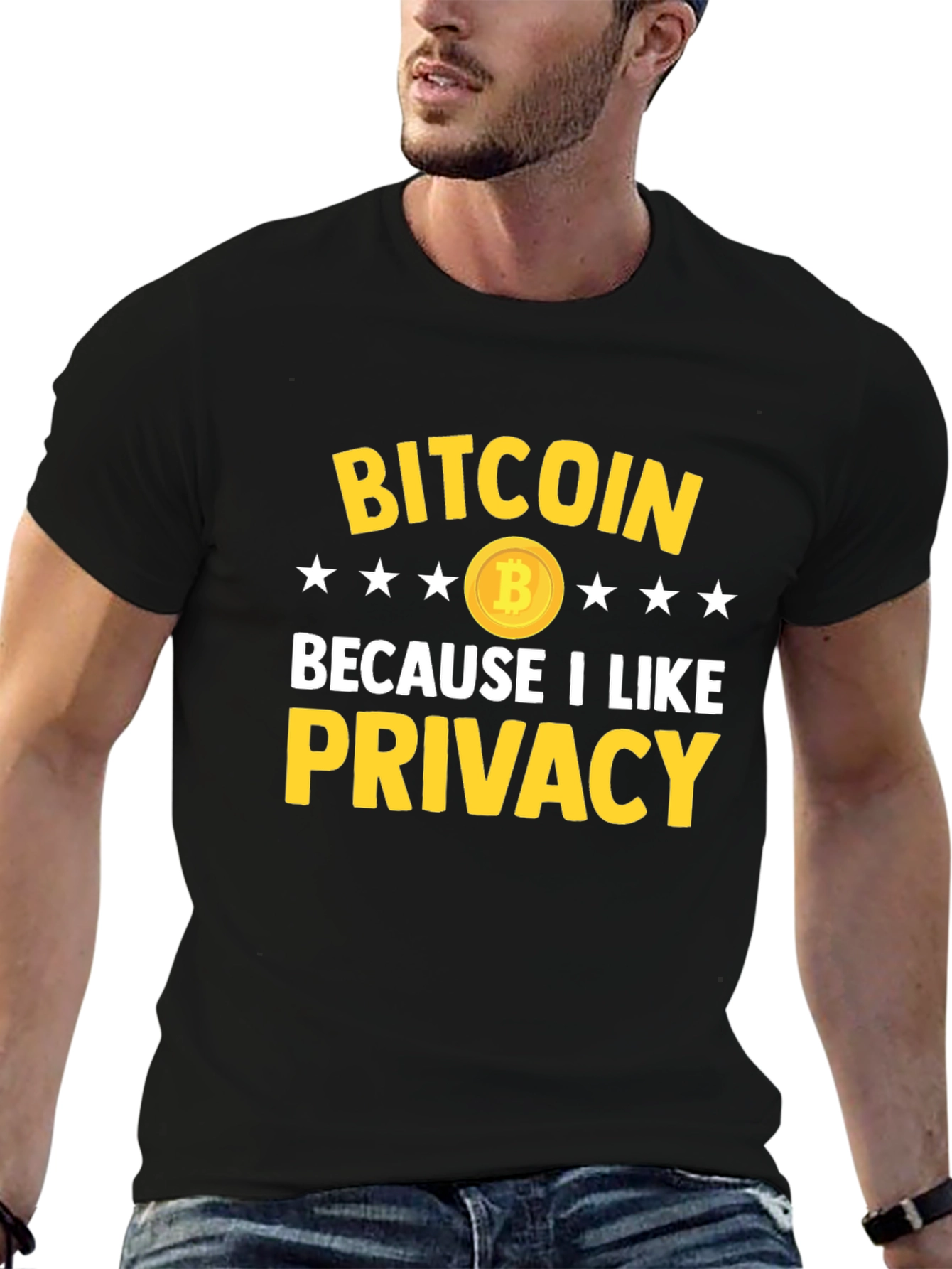 Bitcoin Privacy T-Shirt - Cryptocurrency Tee